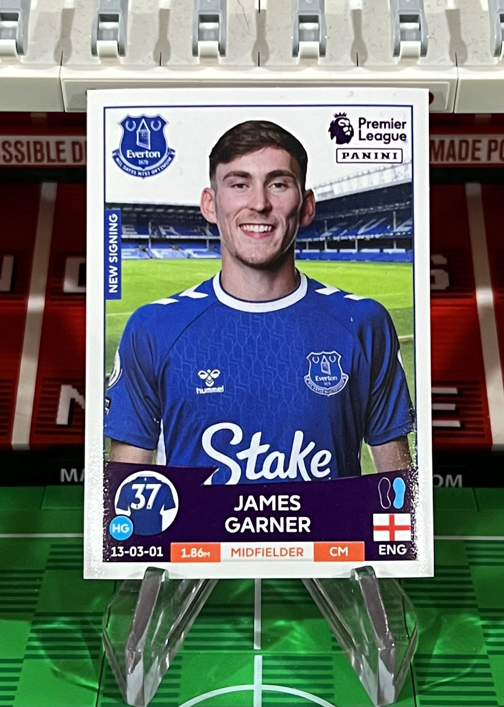 james garner 2023 panini sticker