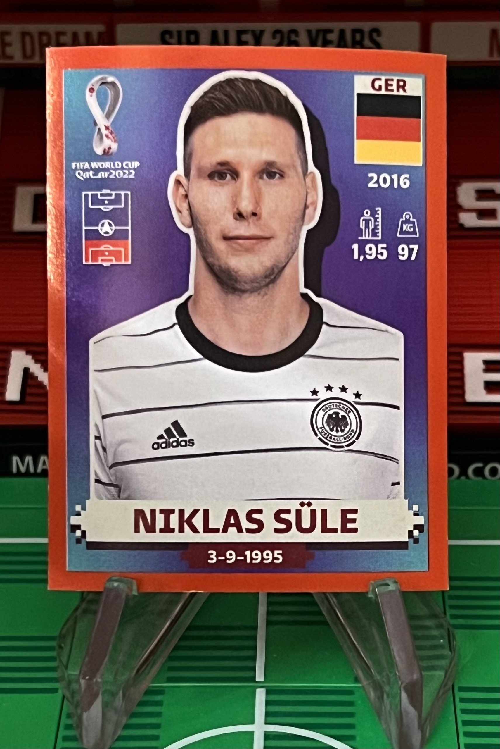 niklas sule world cup qatar panini sticker