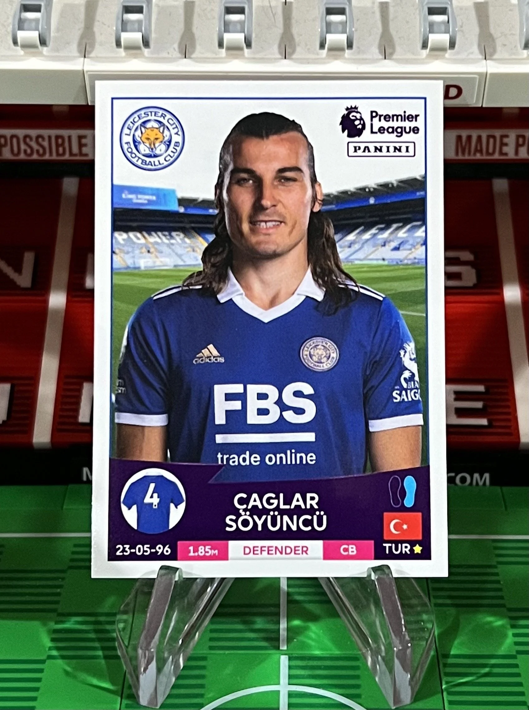 caglar soyuncu 2023 panini sticker