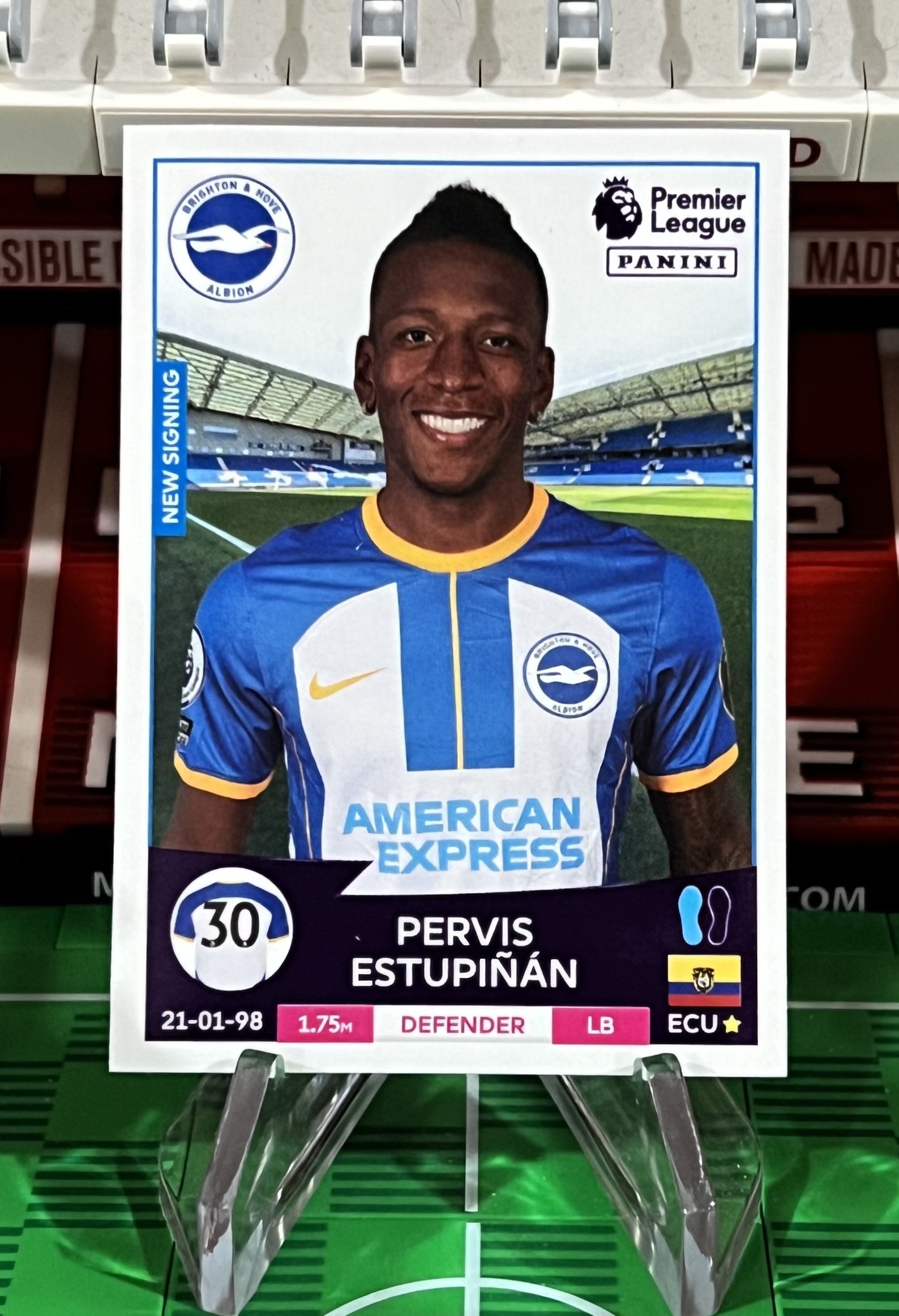 previs estupinan 2023 panini sticker