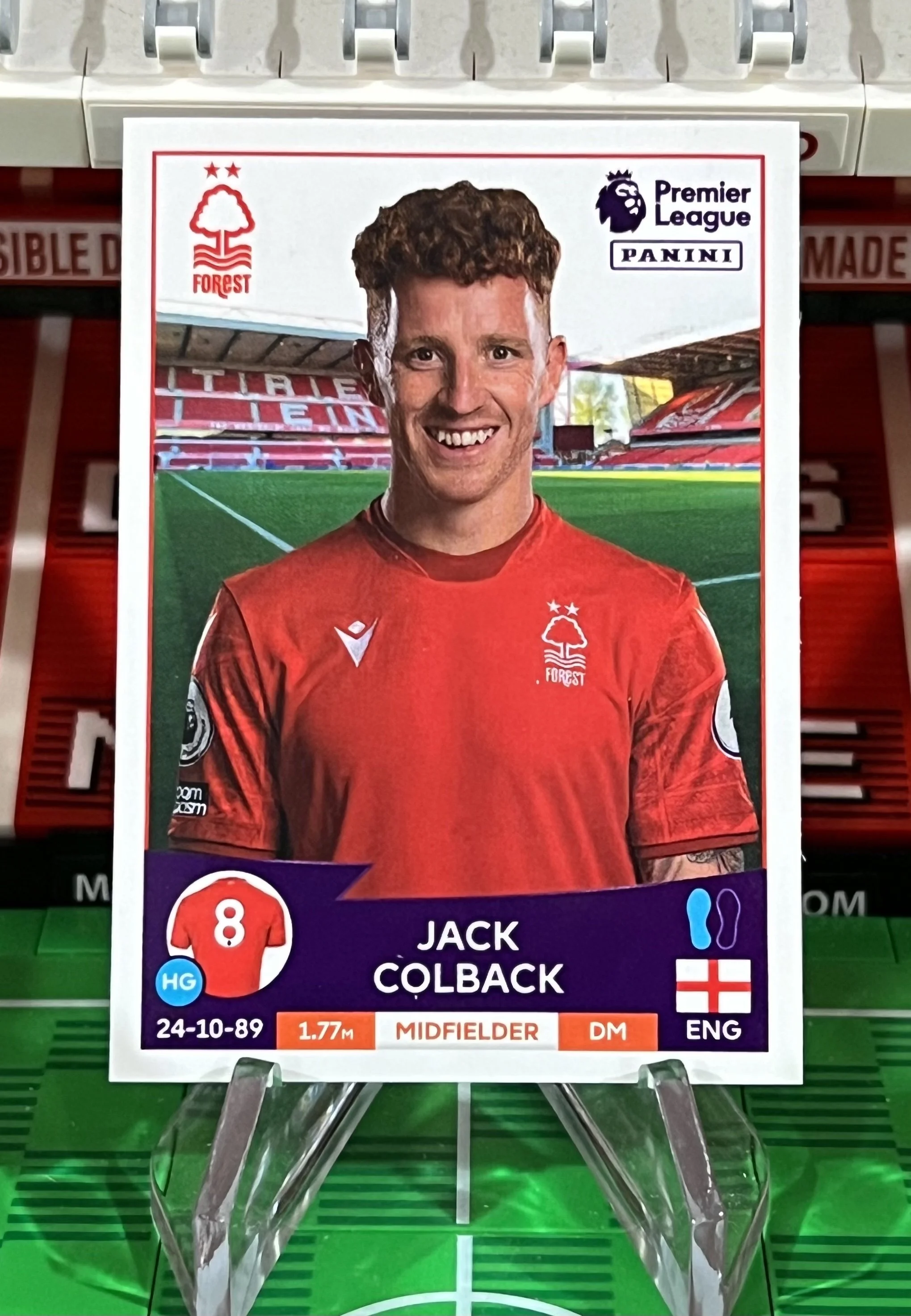 jack colback 2023 panini sticker