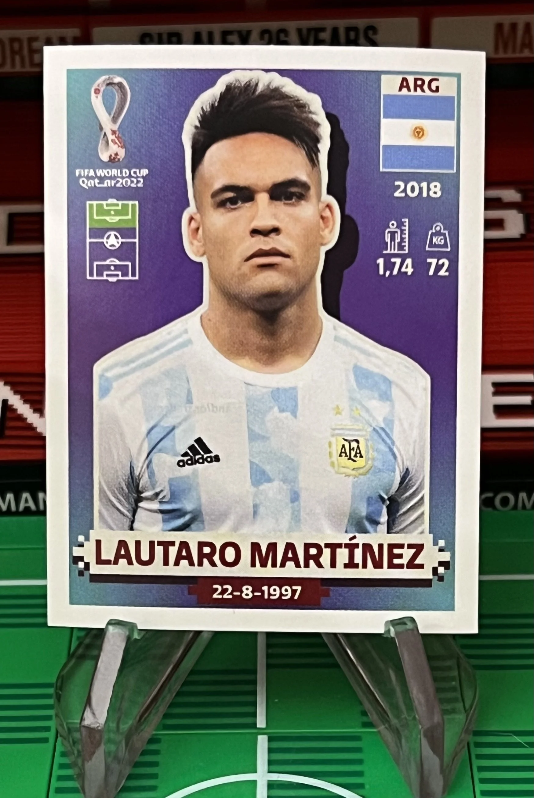 lautaro martinez world cup qatar panini sticker