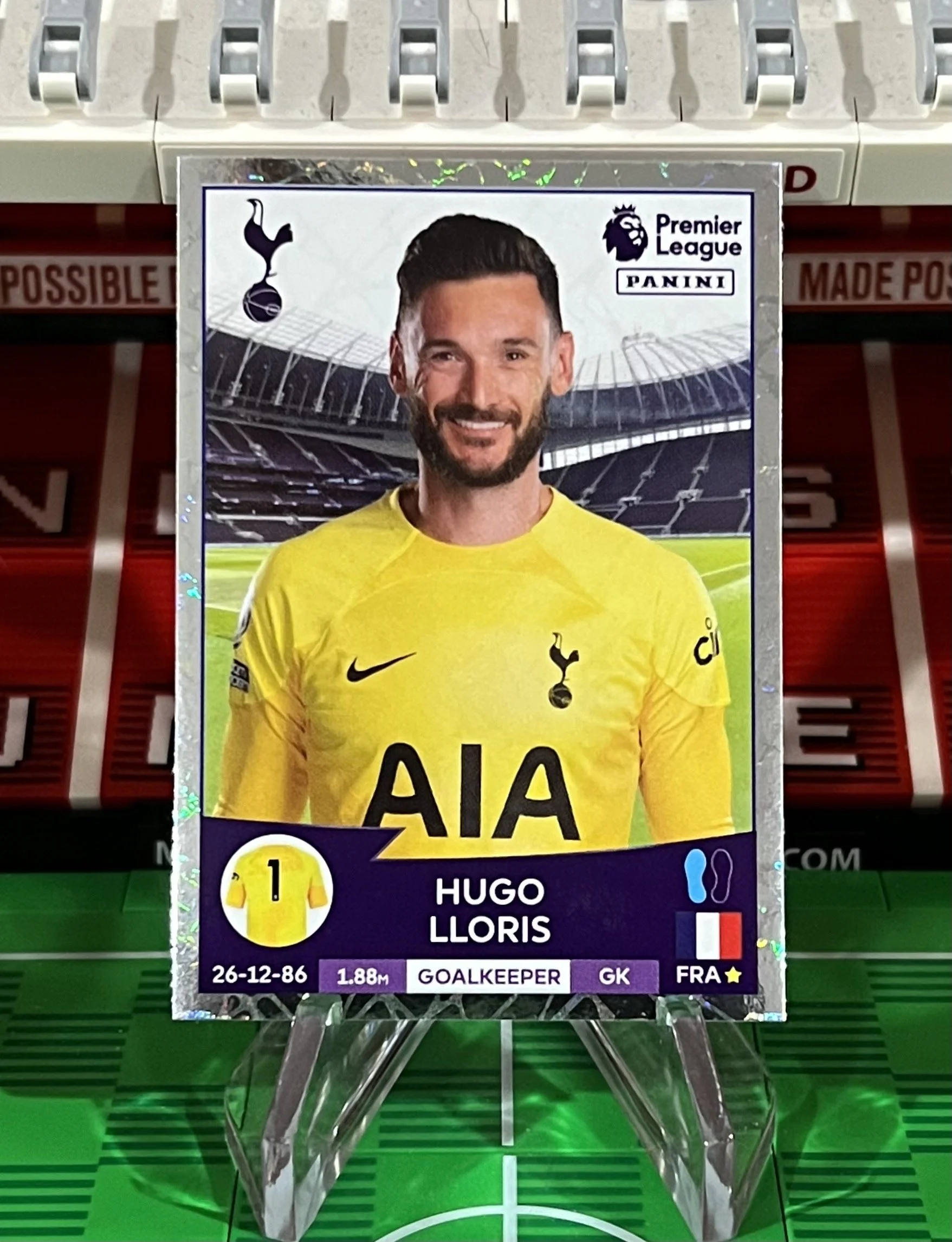 hugo lloris 2023 panini sticker