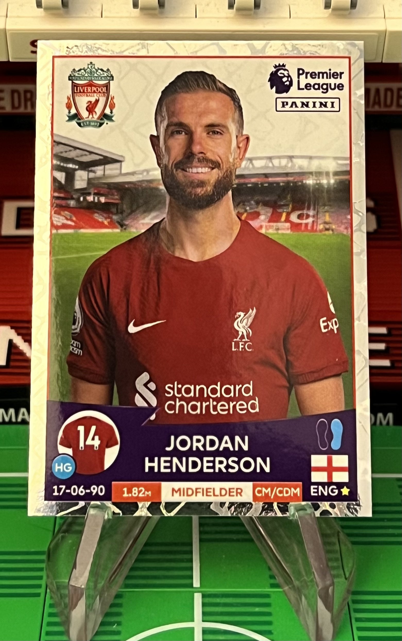 jordan henderson 2023 panini sticker
