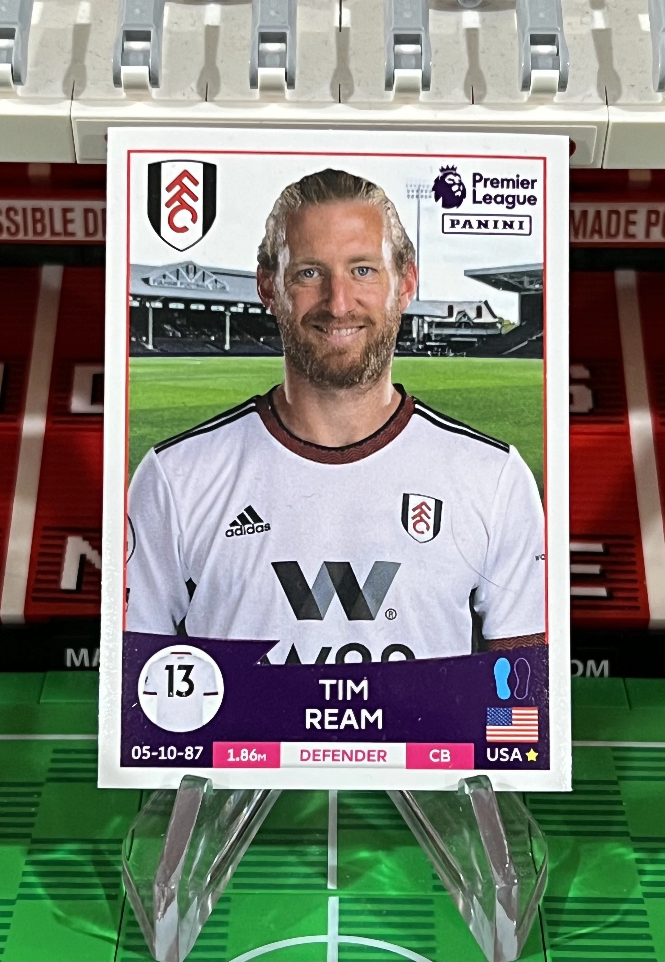 tim ream 2023 panini sticker