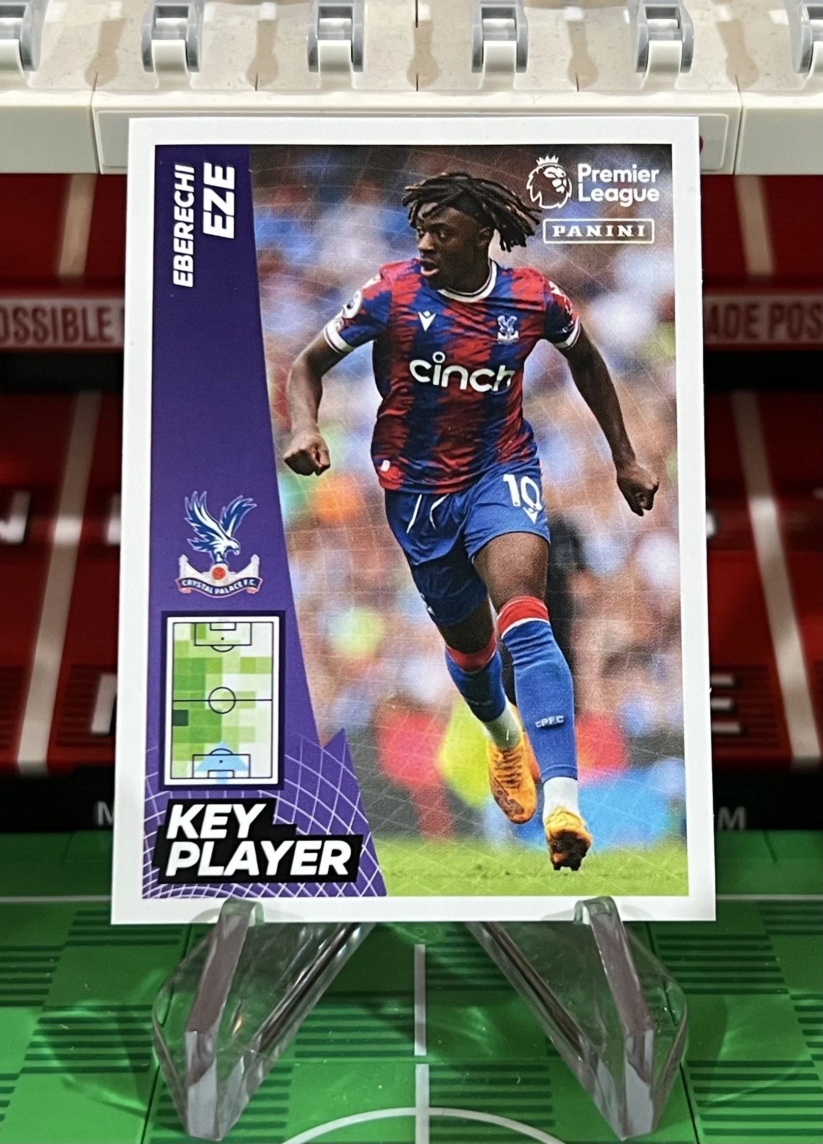 eberechi eze 2023 panini key player sticker
