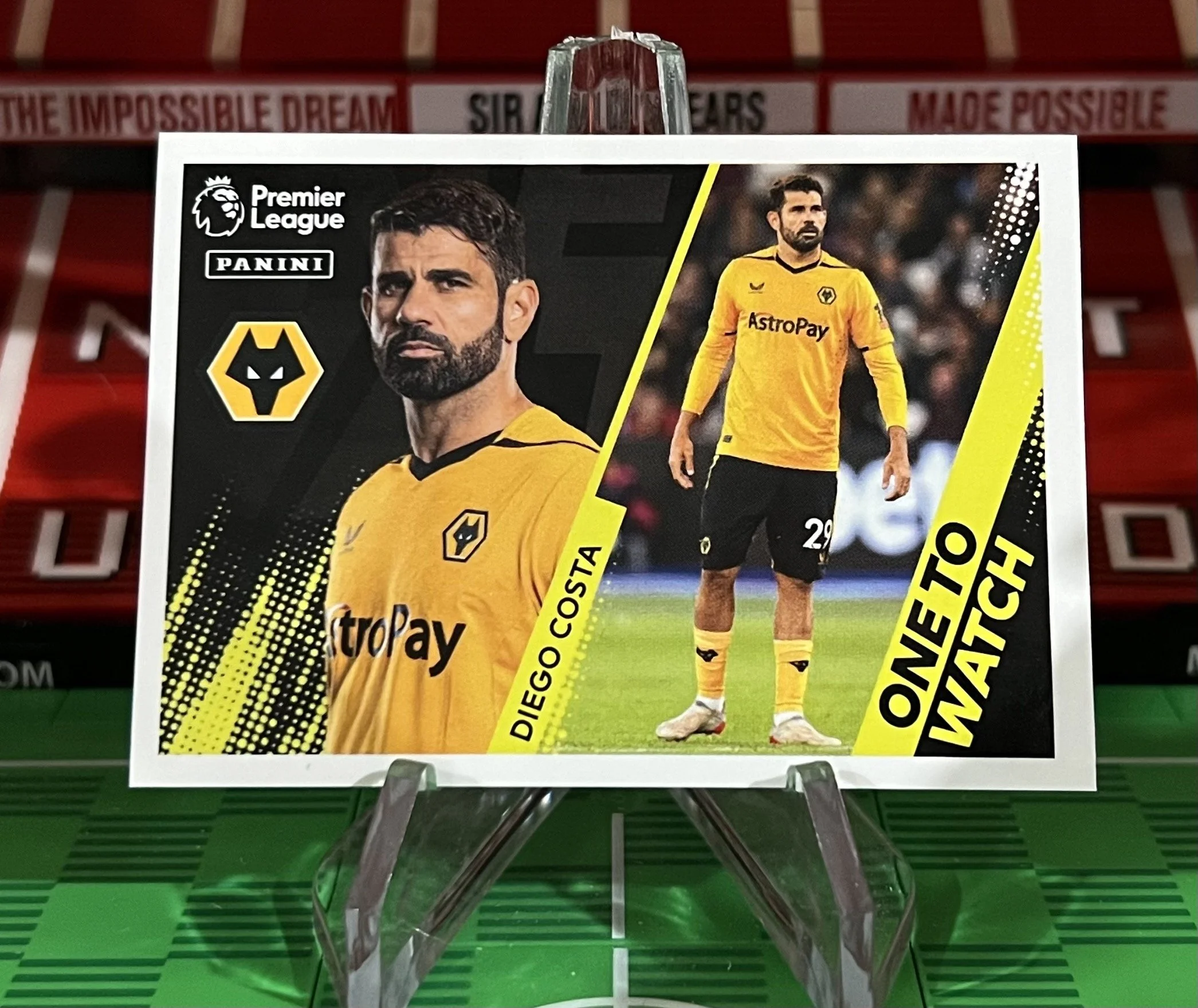 diego costa 2023 panini one to watch sticker