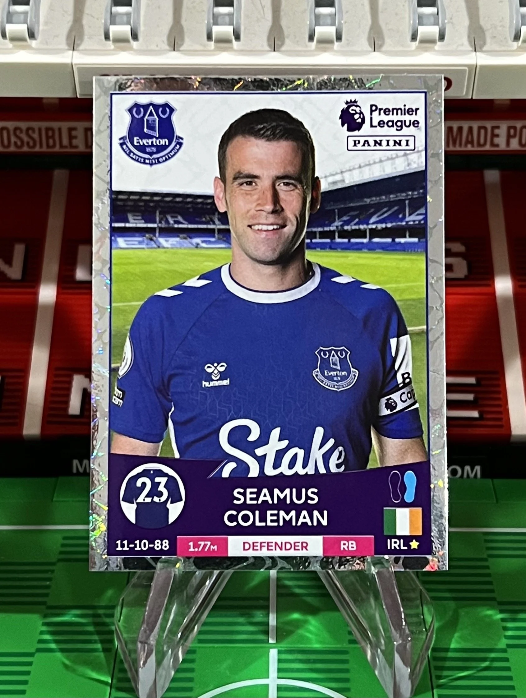 seamus coleman 2023 panini sticker