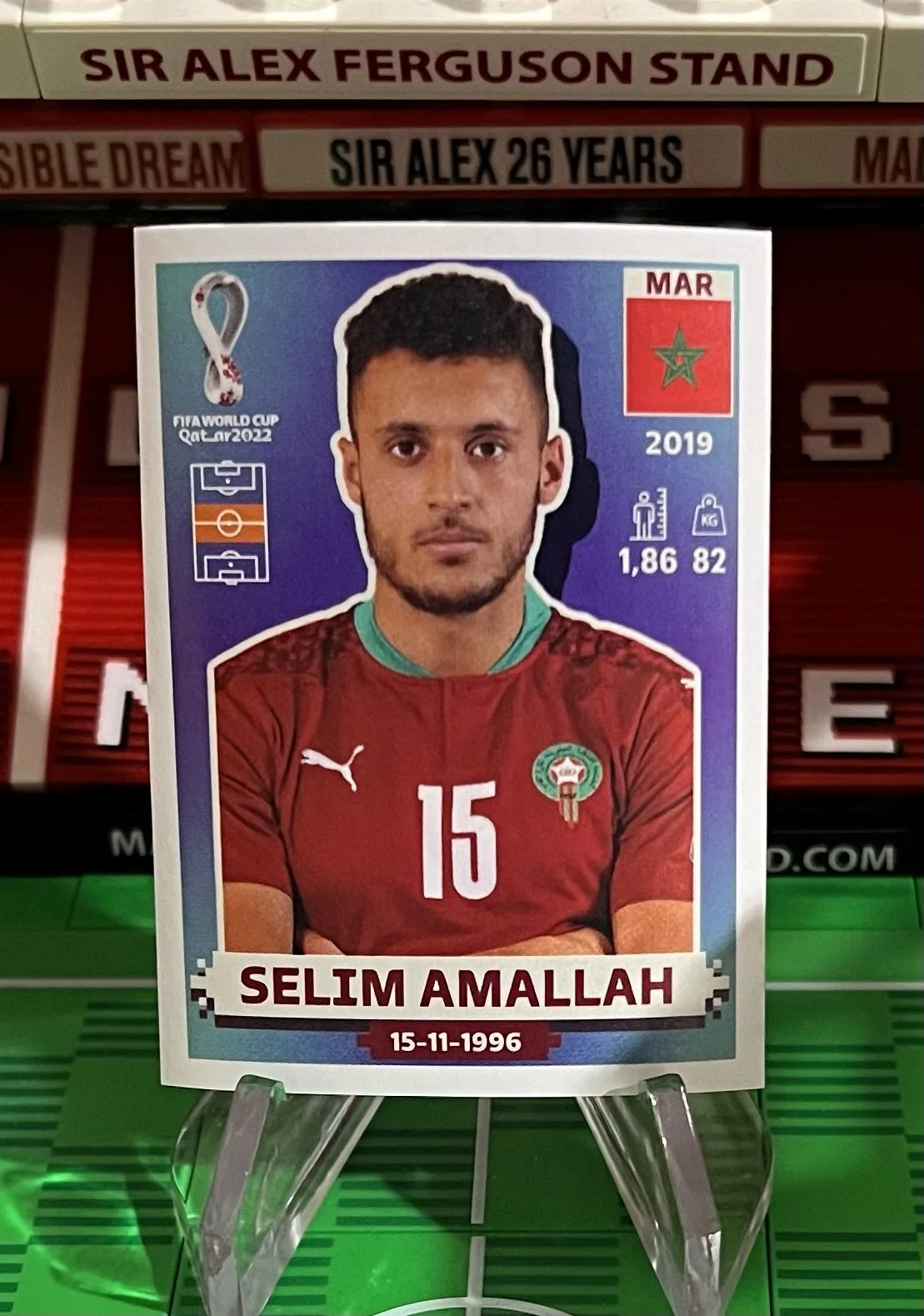 selim amallah world cup qatar panini sticker
