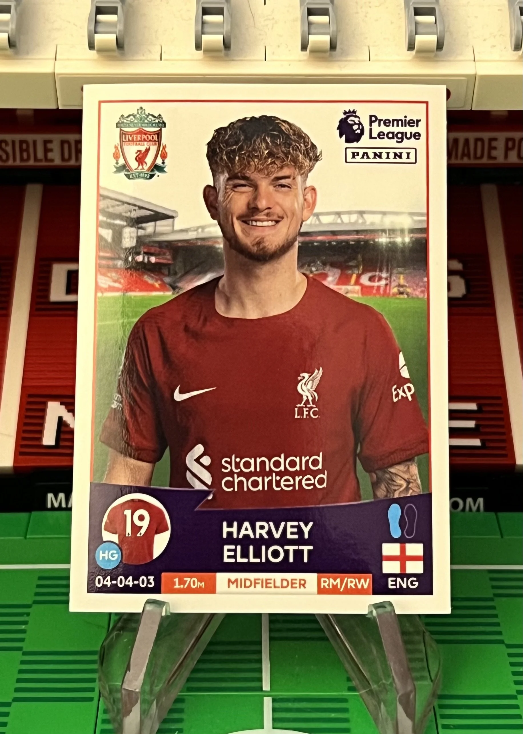 harvey elliott 2023 panini sticker