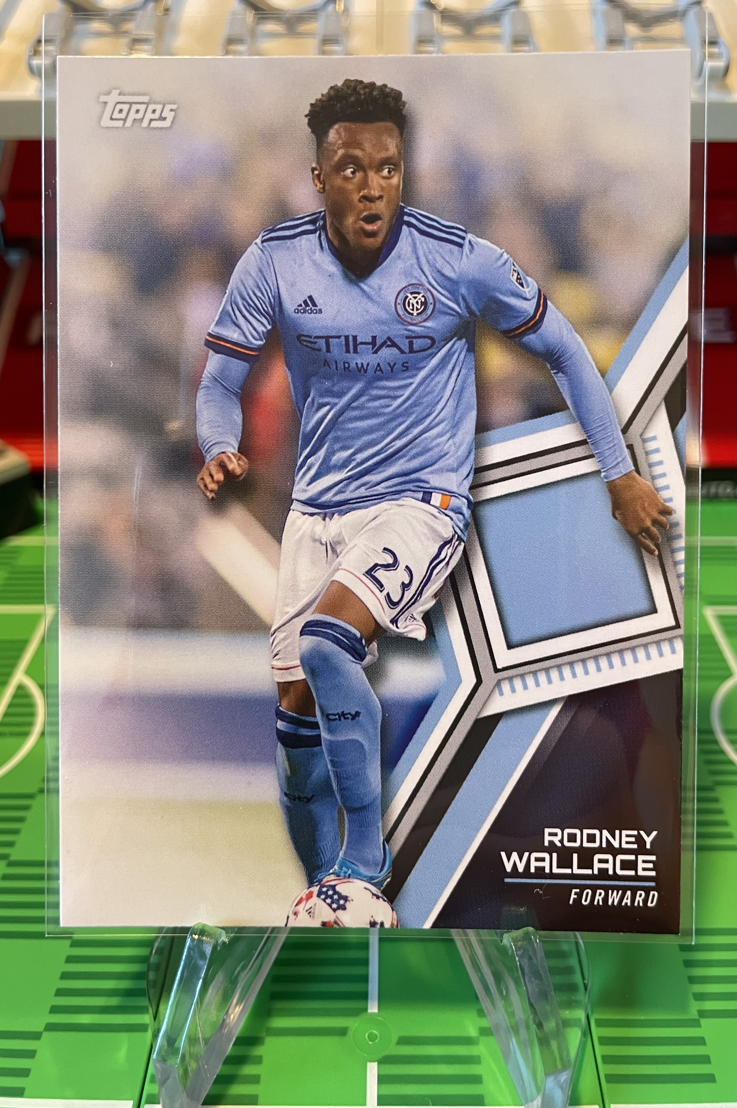 rodney wallace topps 2021 base soccer card