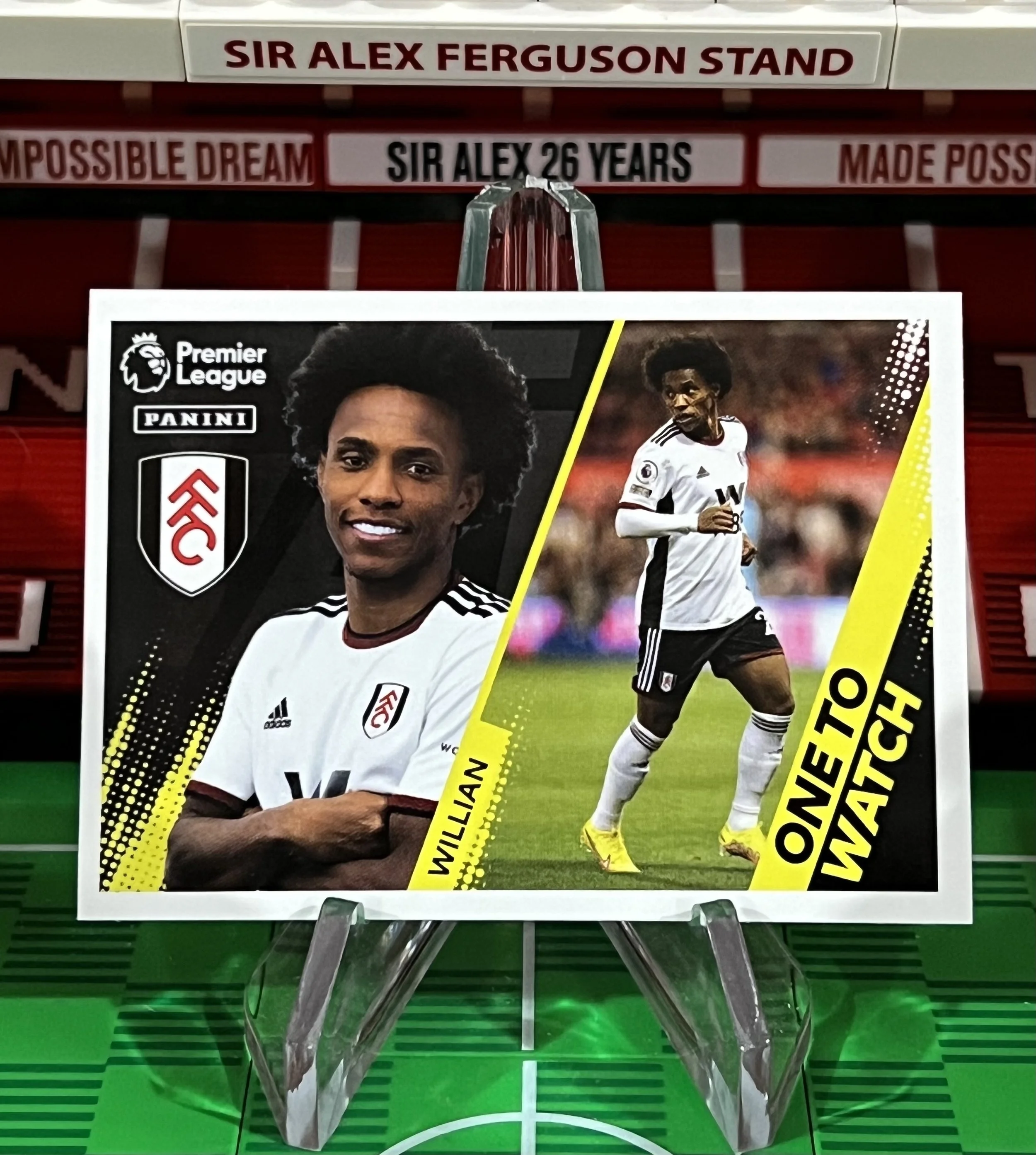 willian 2023 panini one to watch sticker