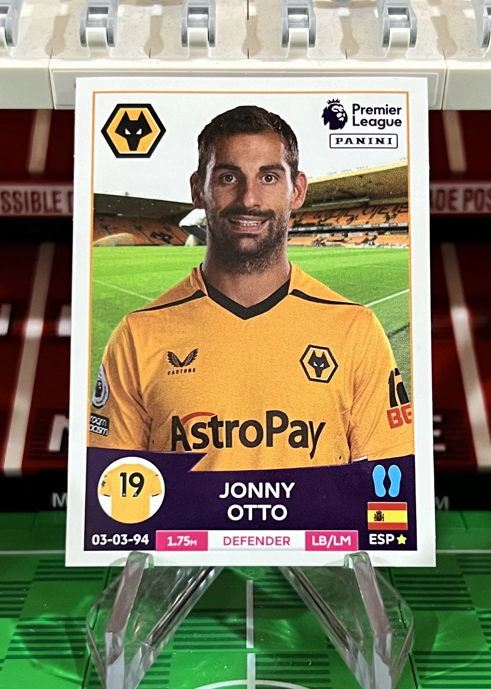 jonny otto 2023 panini sticker