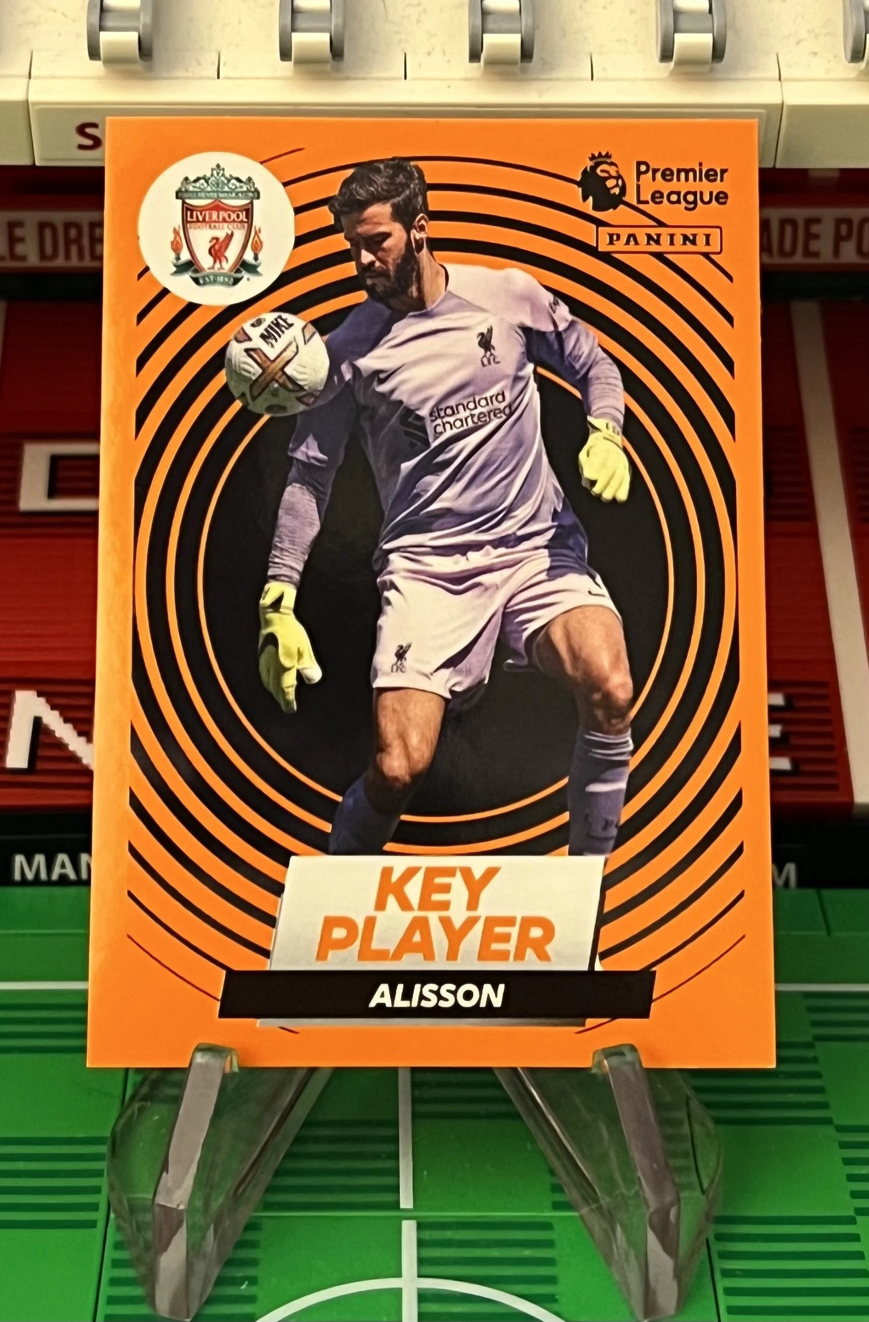 alisson 2023 panini key player sticker