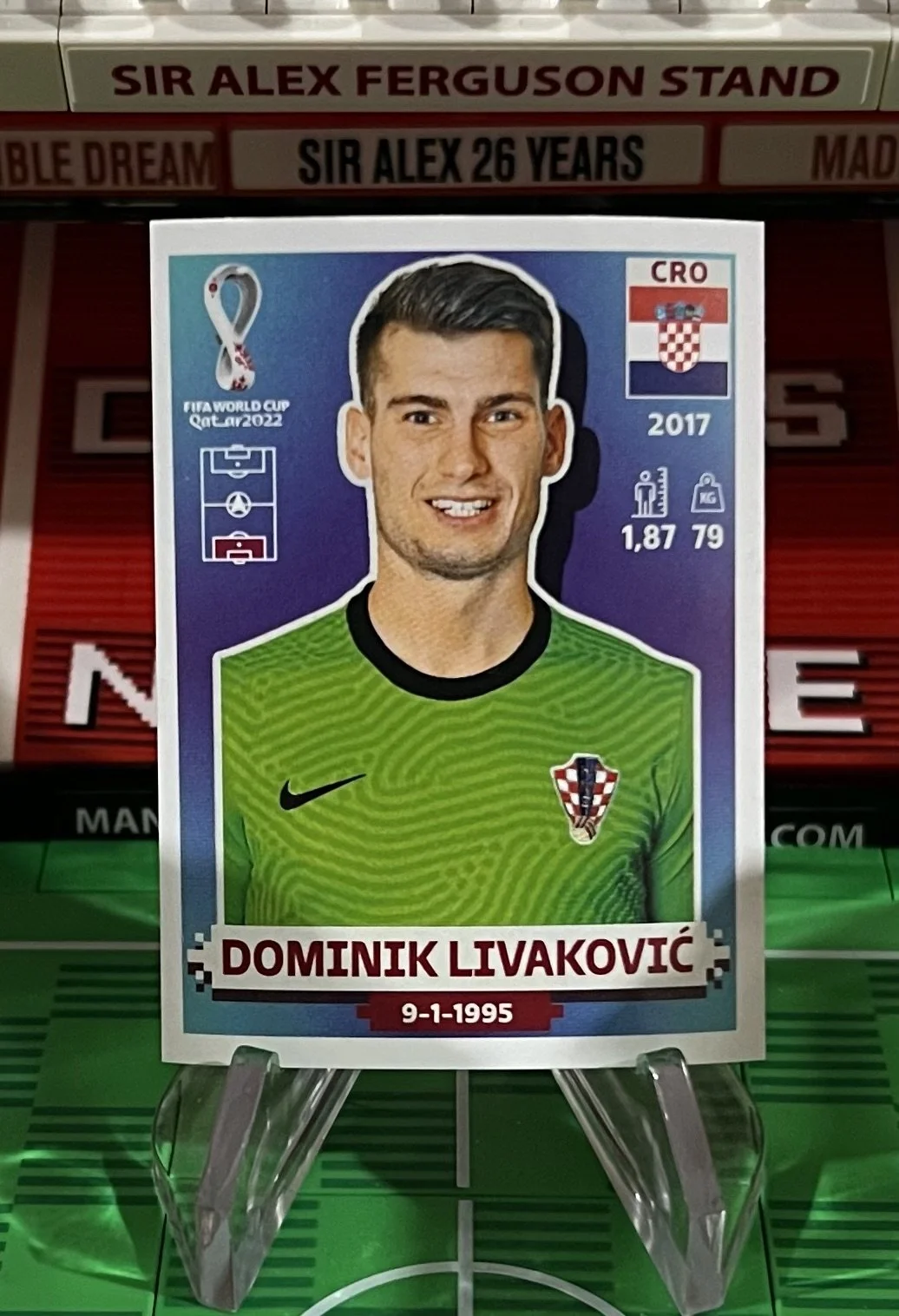 dominik livakovic world cup qatar panini sticker