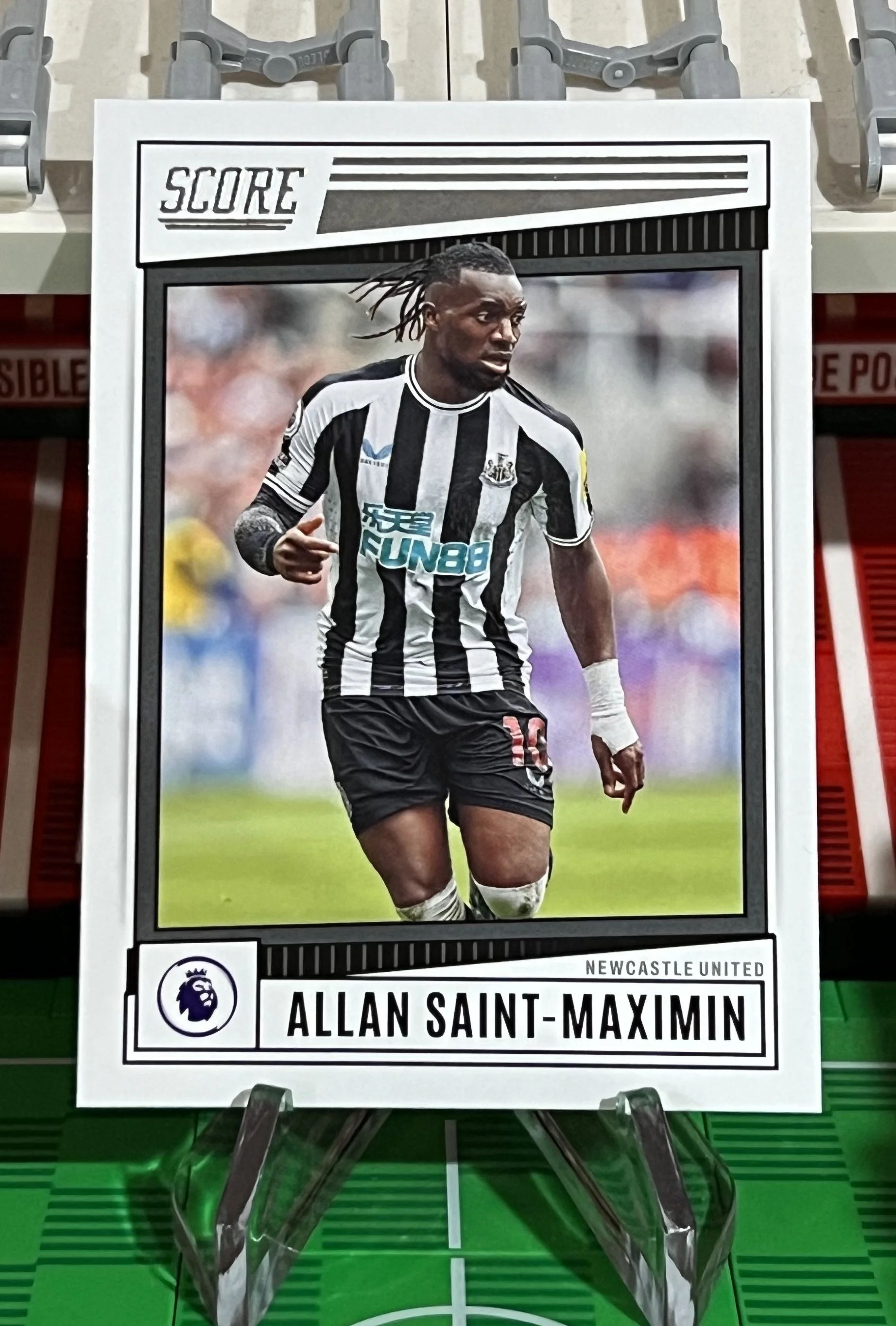 allan saint maximin 2023 Panini Score Card