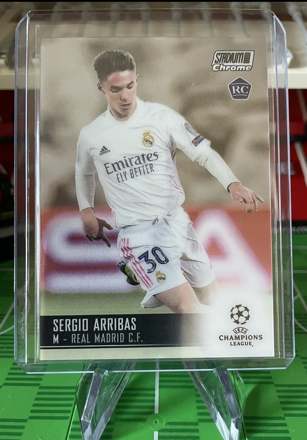 sergio arribas rookie card