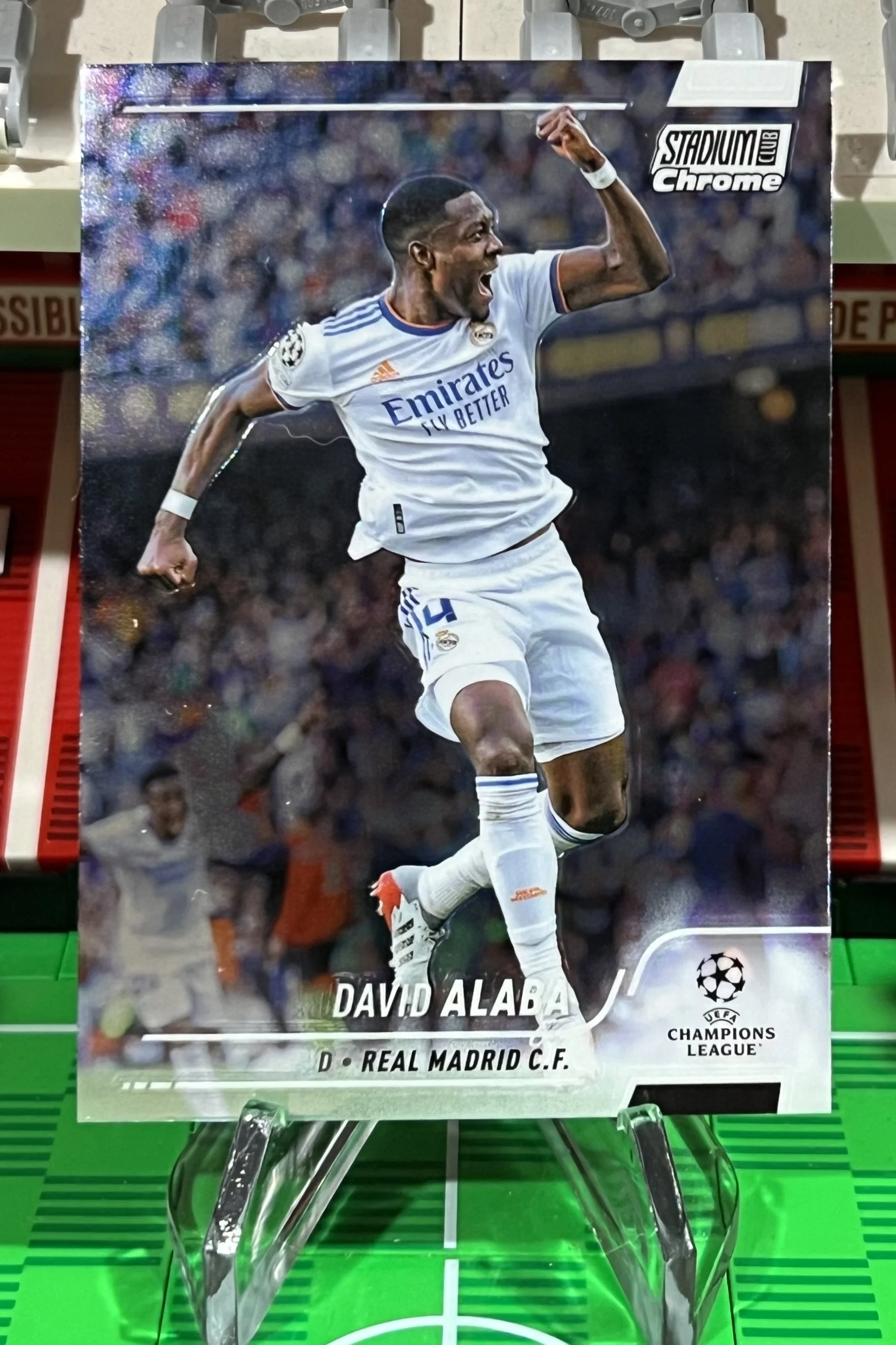 david alaba 2022 Topps Stadium Club Chrome Card