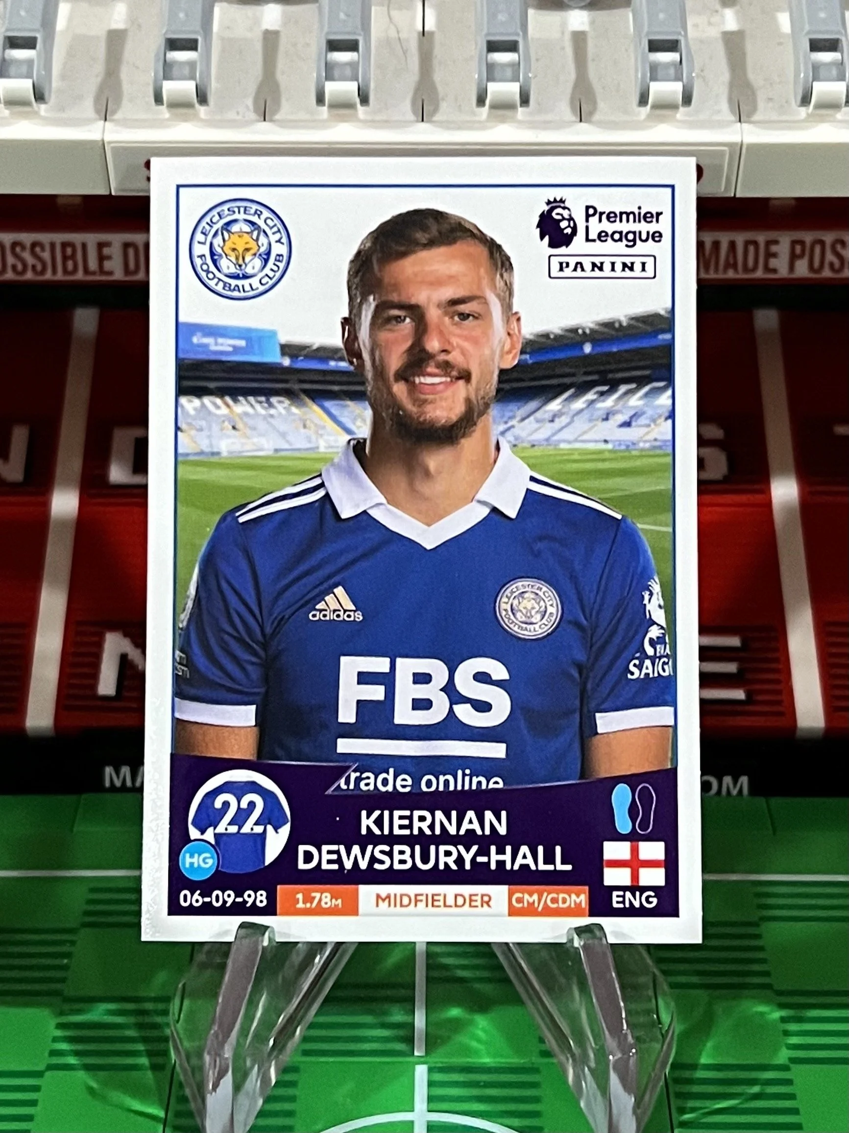 kiernan dewsbury hall 2023 panini sticker