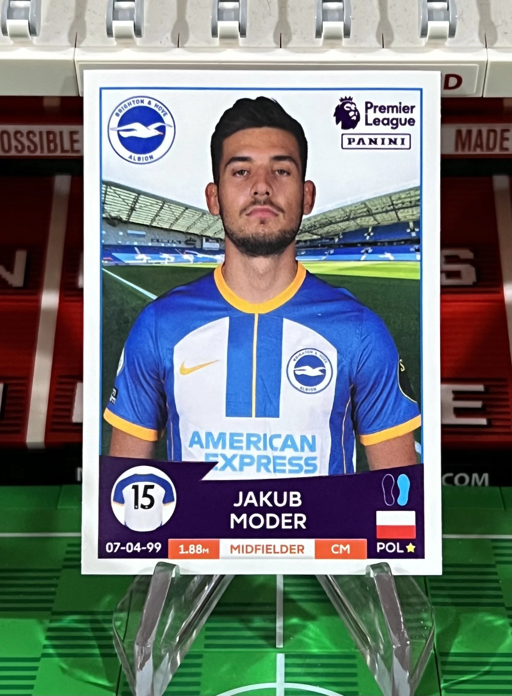 jakub moder 2023 panini sticker