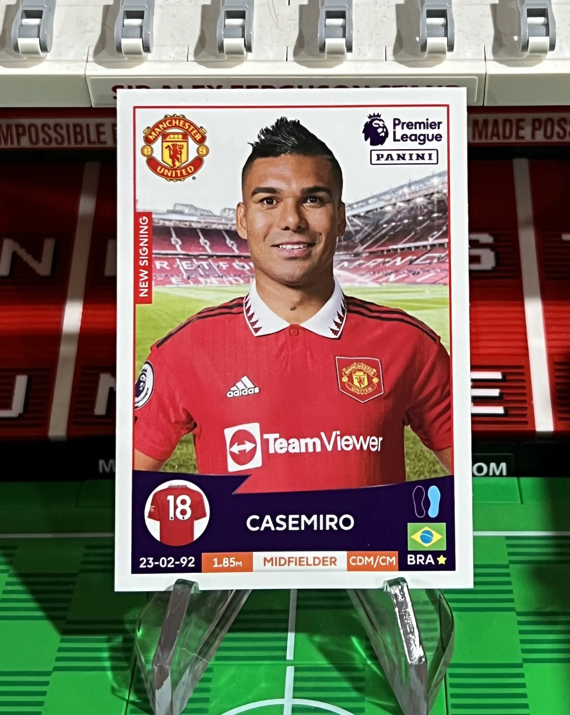 casemiro 2023 panini sticker