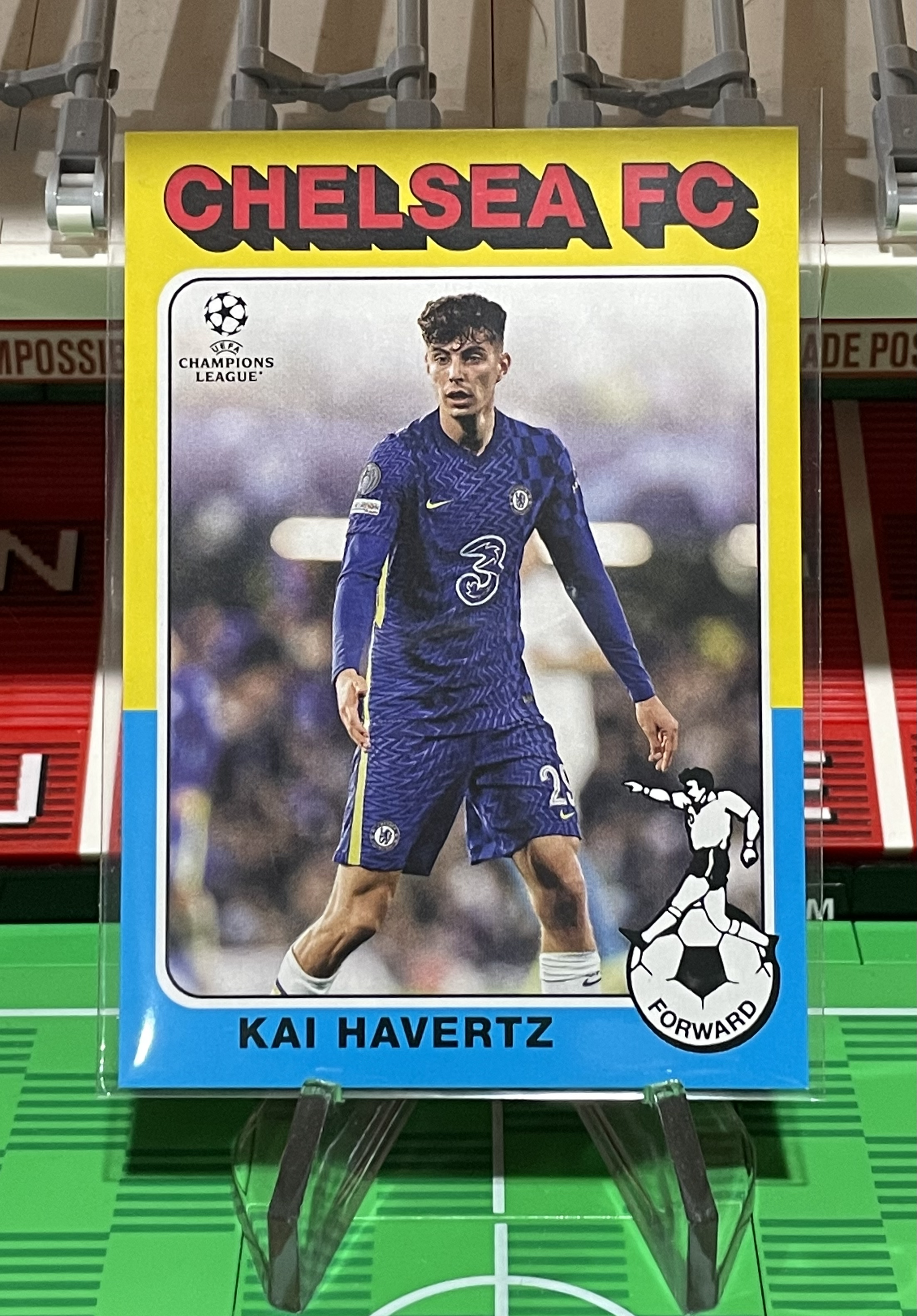 kai havertz 2021-22 topps champions league card