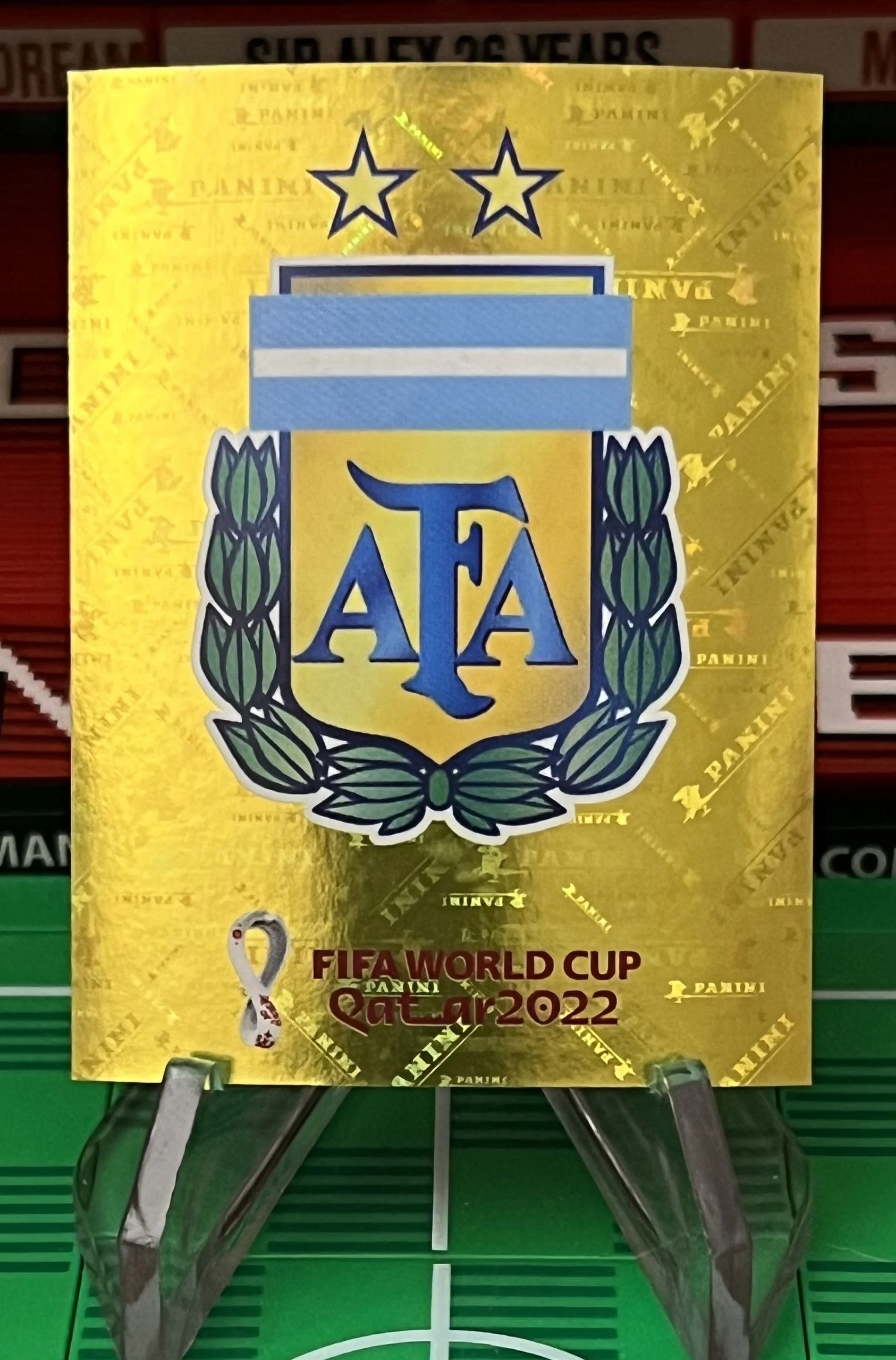 brazil badge world cup qatar panini sticker