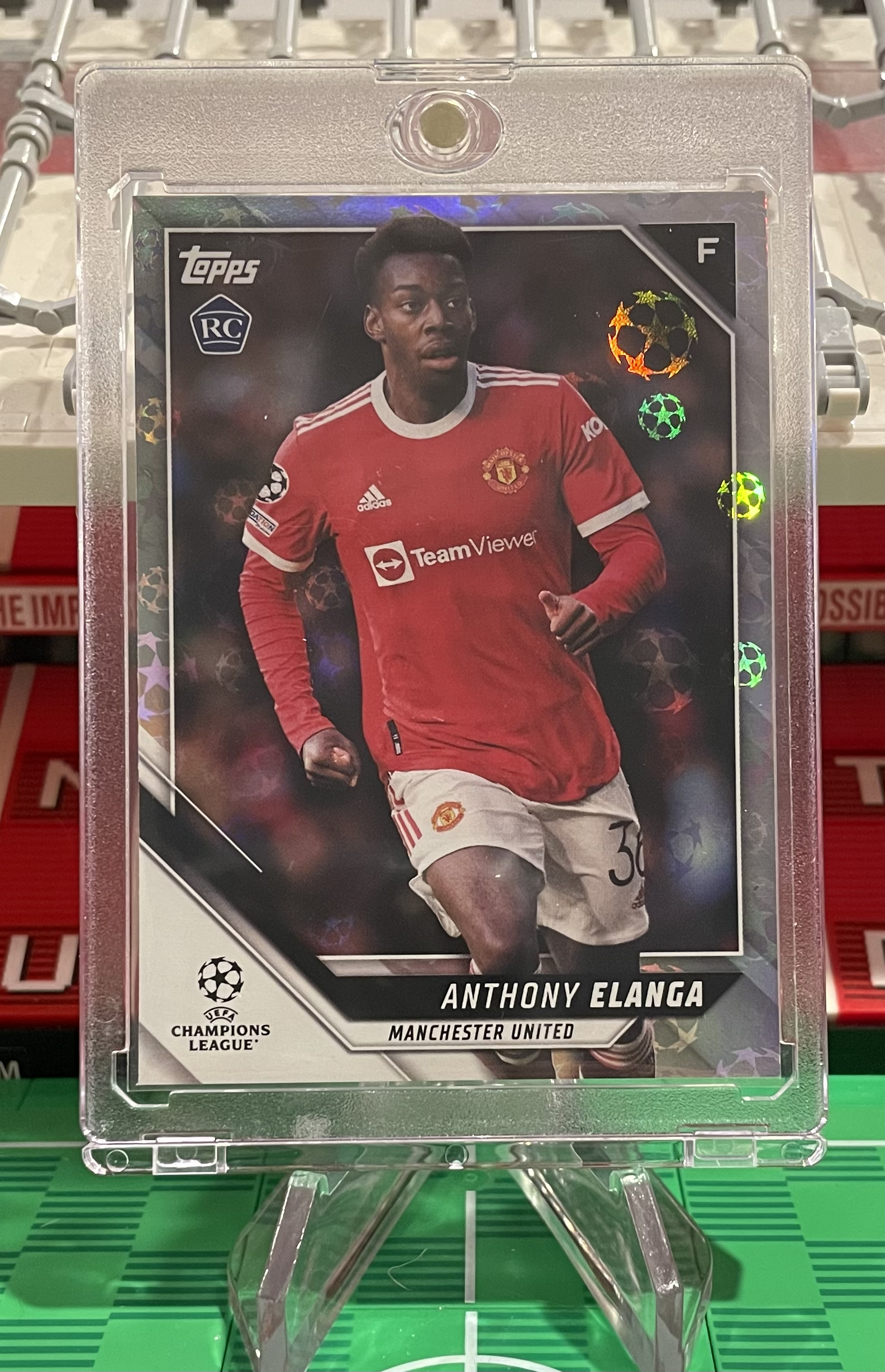 anthony elanga rookie card topps uefa champions league