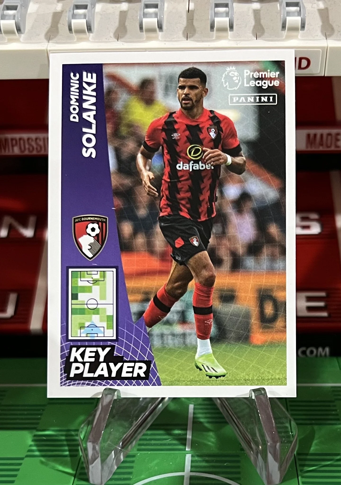dominic solanke 2023 panini key player sticker