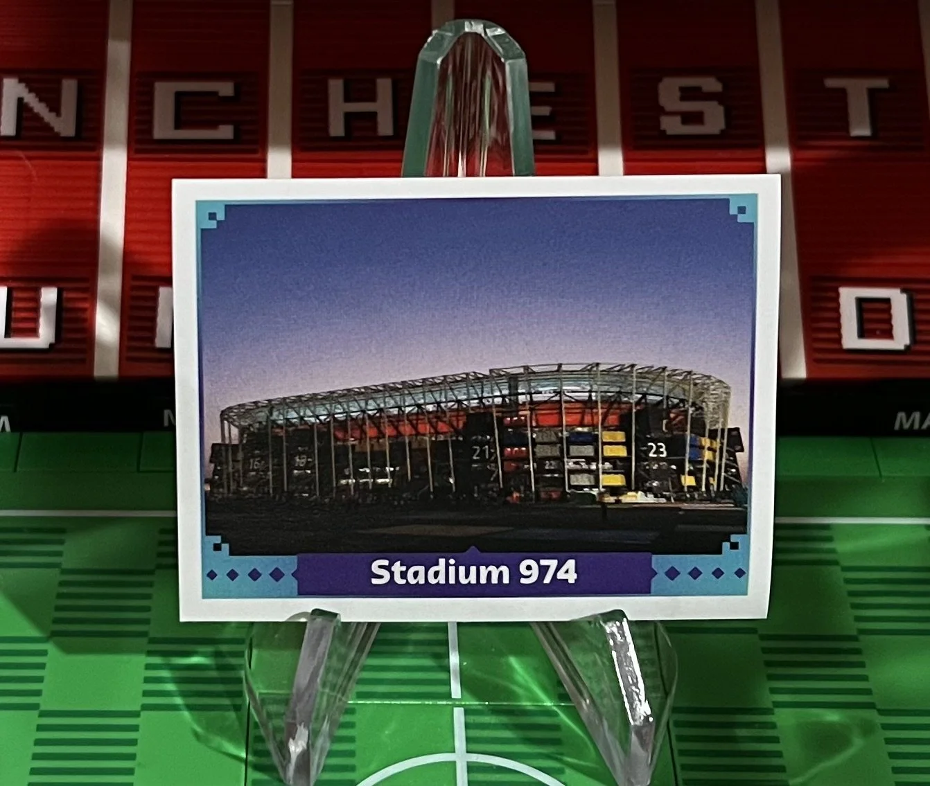 stadium 974 world cup qatar panini sticker