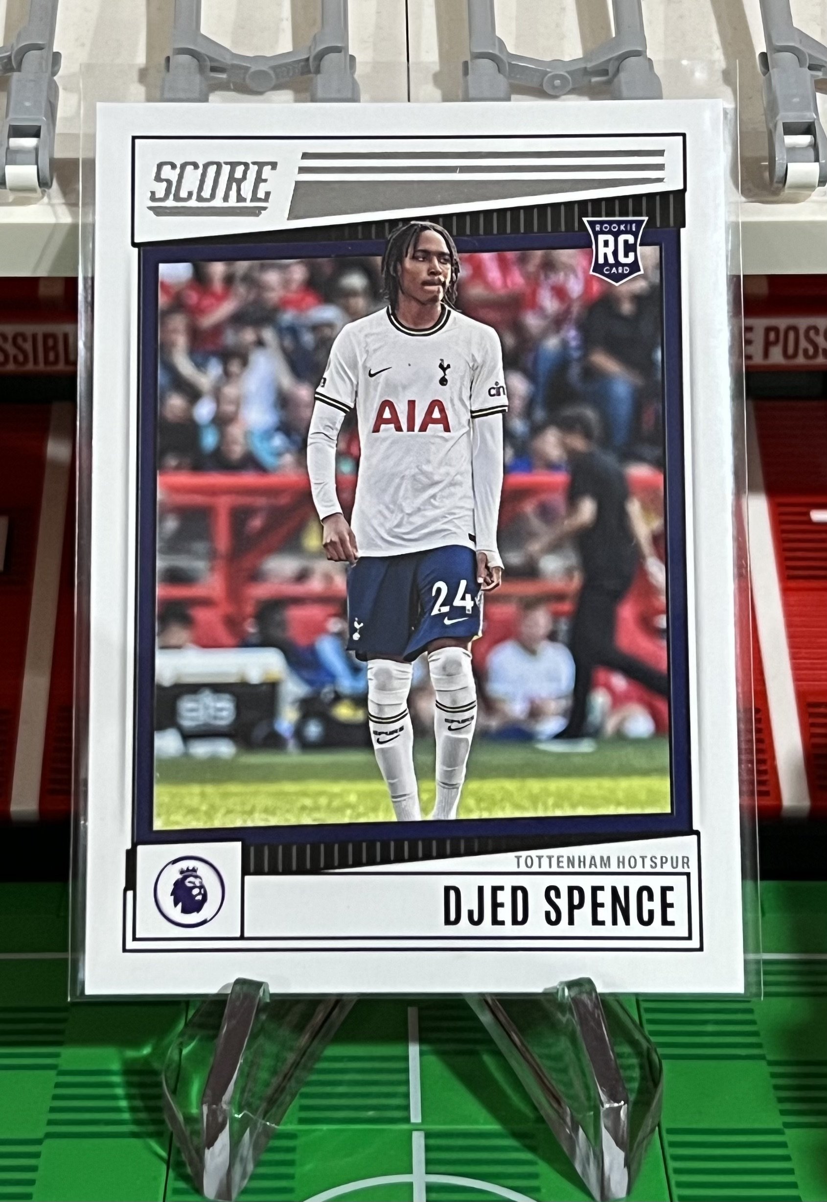 djed spence rookie card djed spence 2023 Panini Score Card