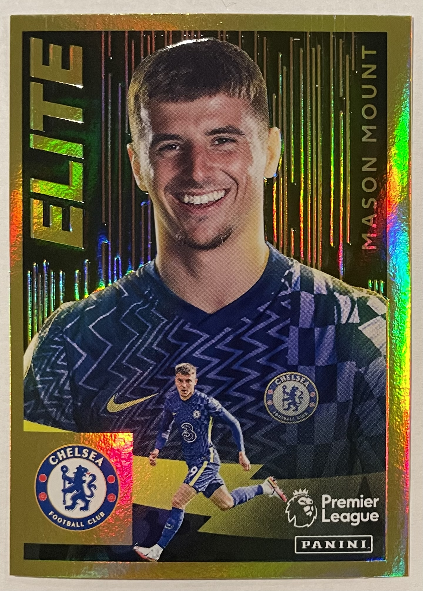 mason mount elite card 2022 panini sticker