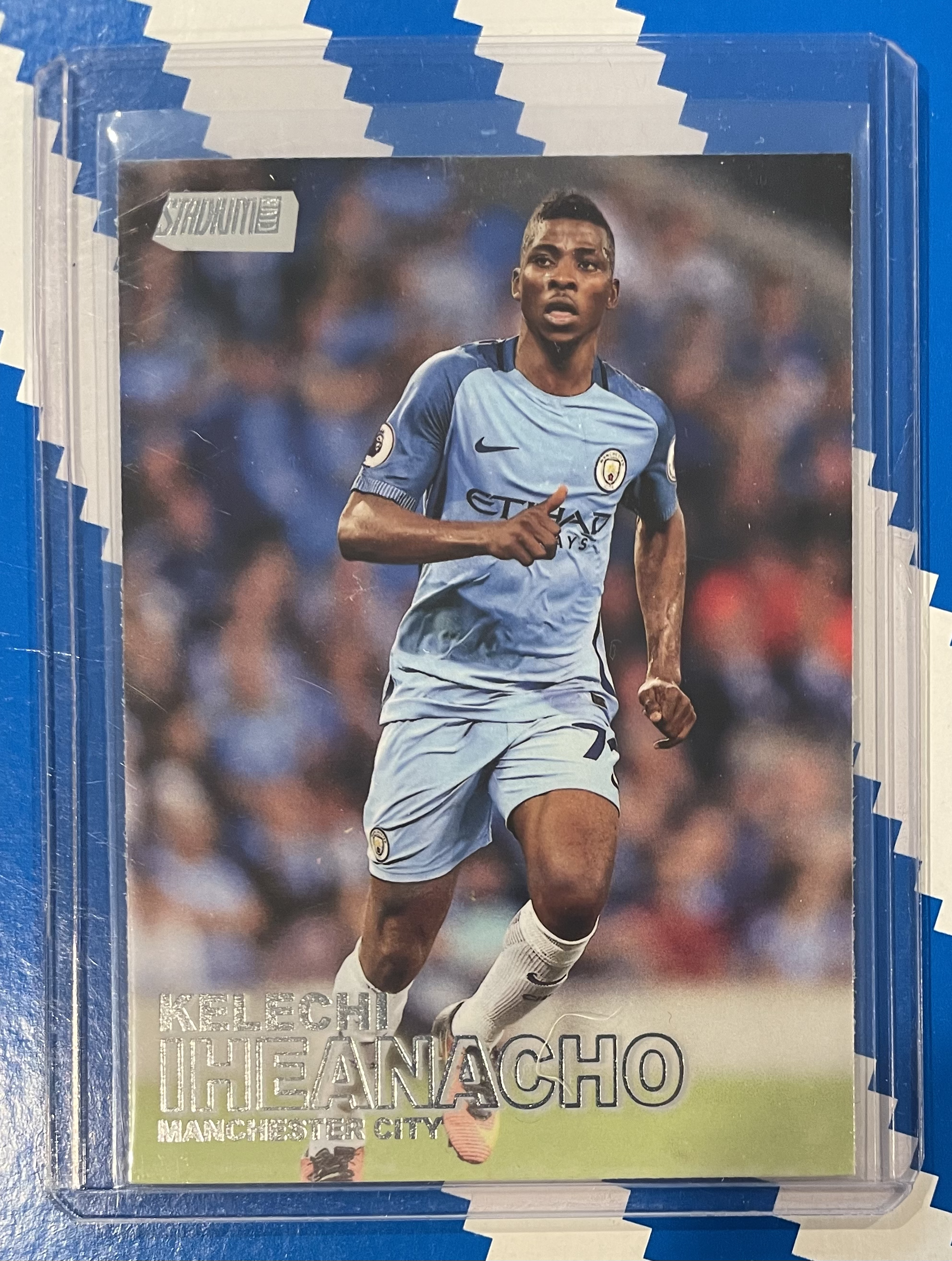 kelechi iheanacho stadium club rookie card