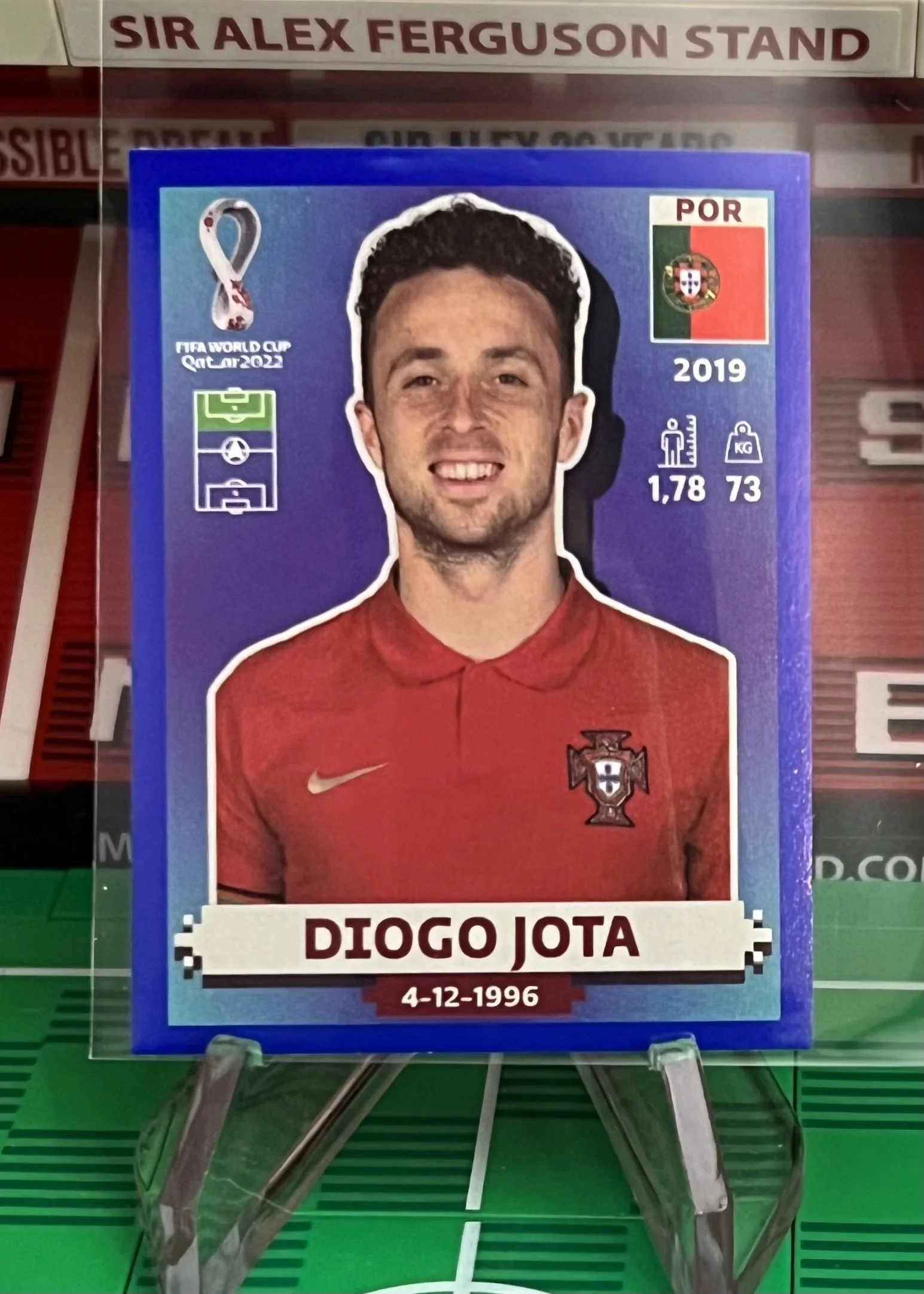 diogo jota world cup qatar panini sticker