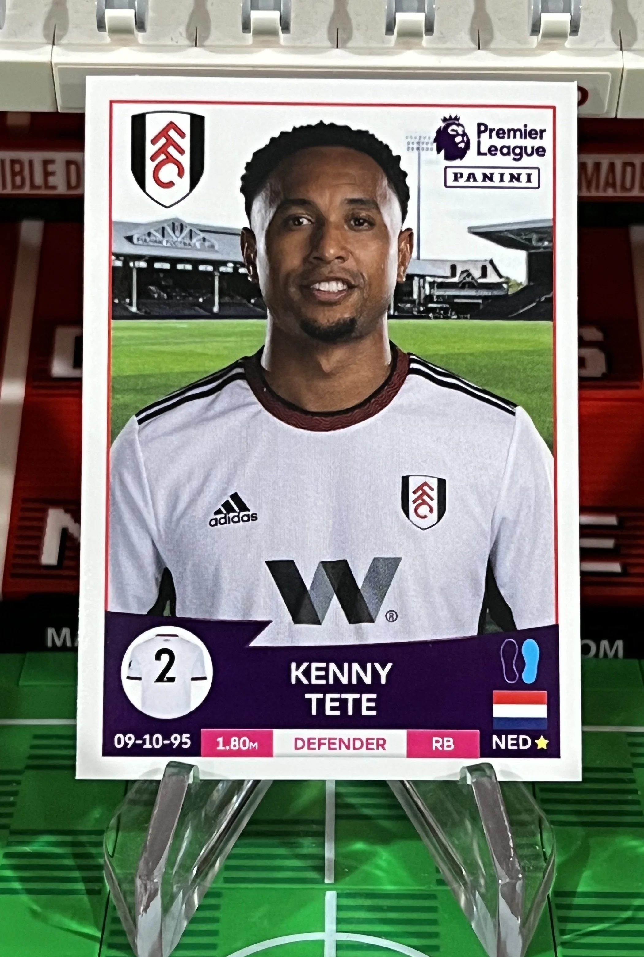 kenny tete 2023 panini sticker