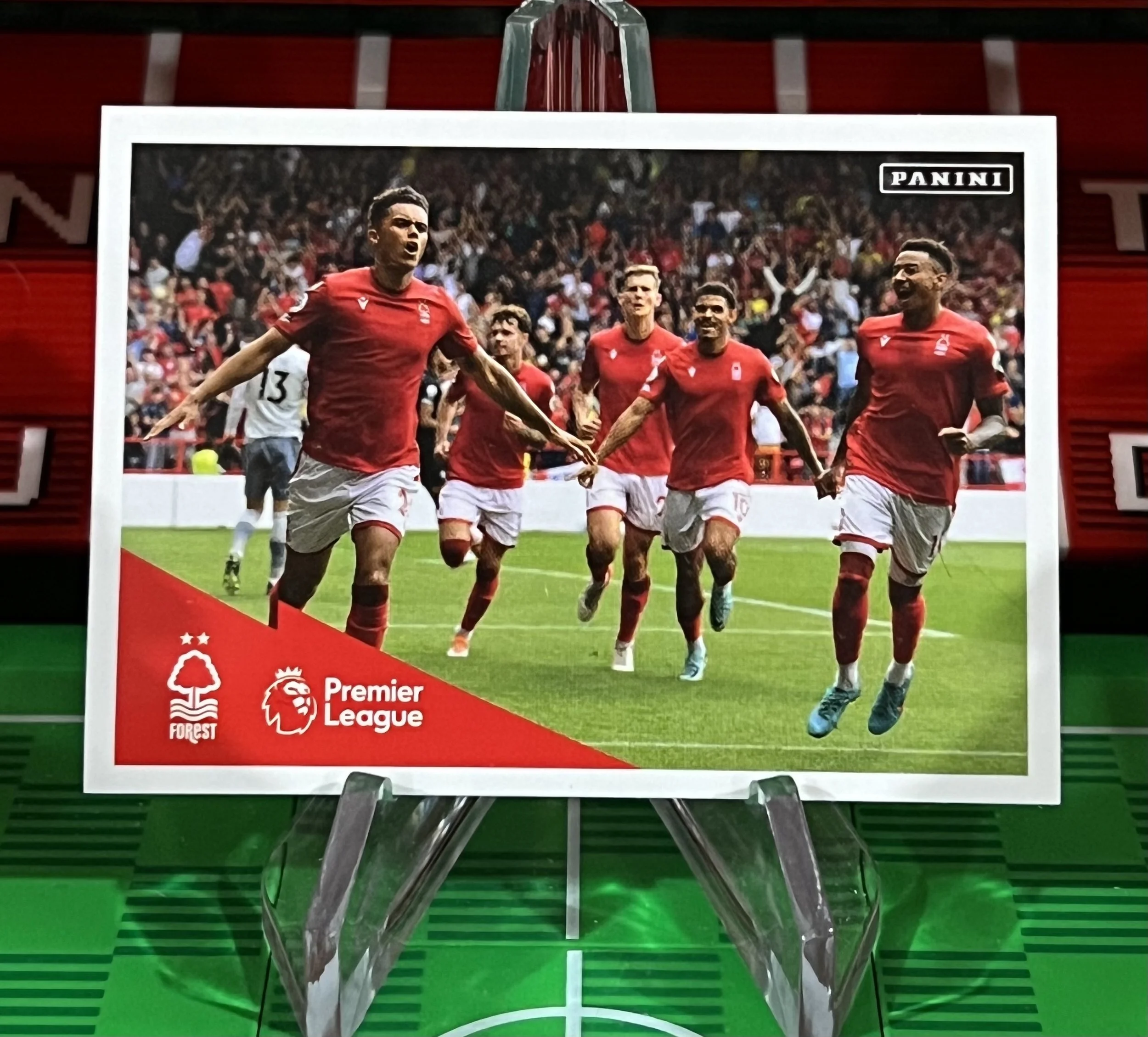 nottingham forest 2023 panini celebration sticker