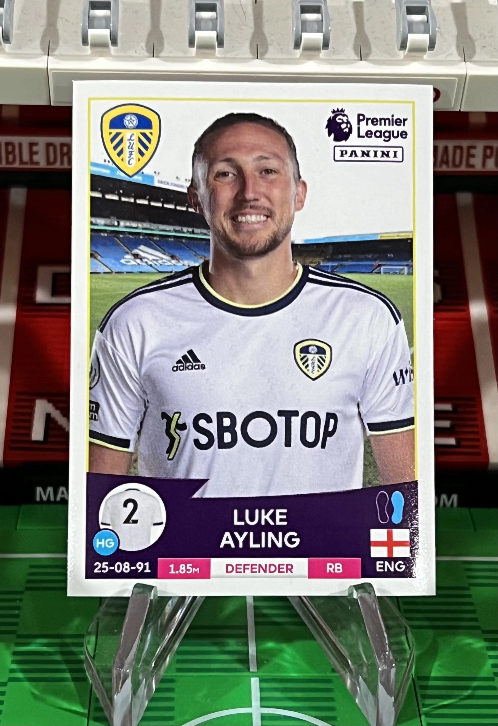 luke ayling 2023 panini sticker