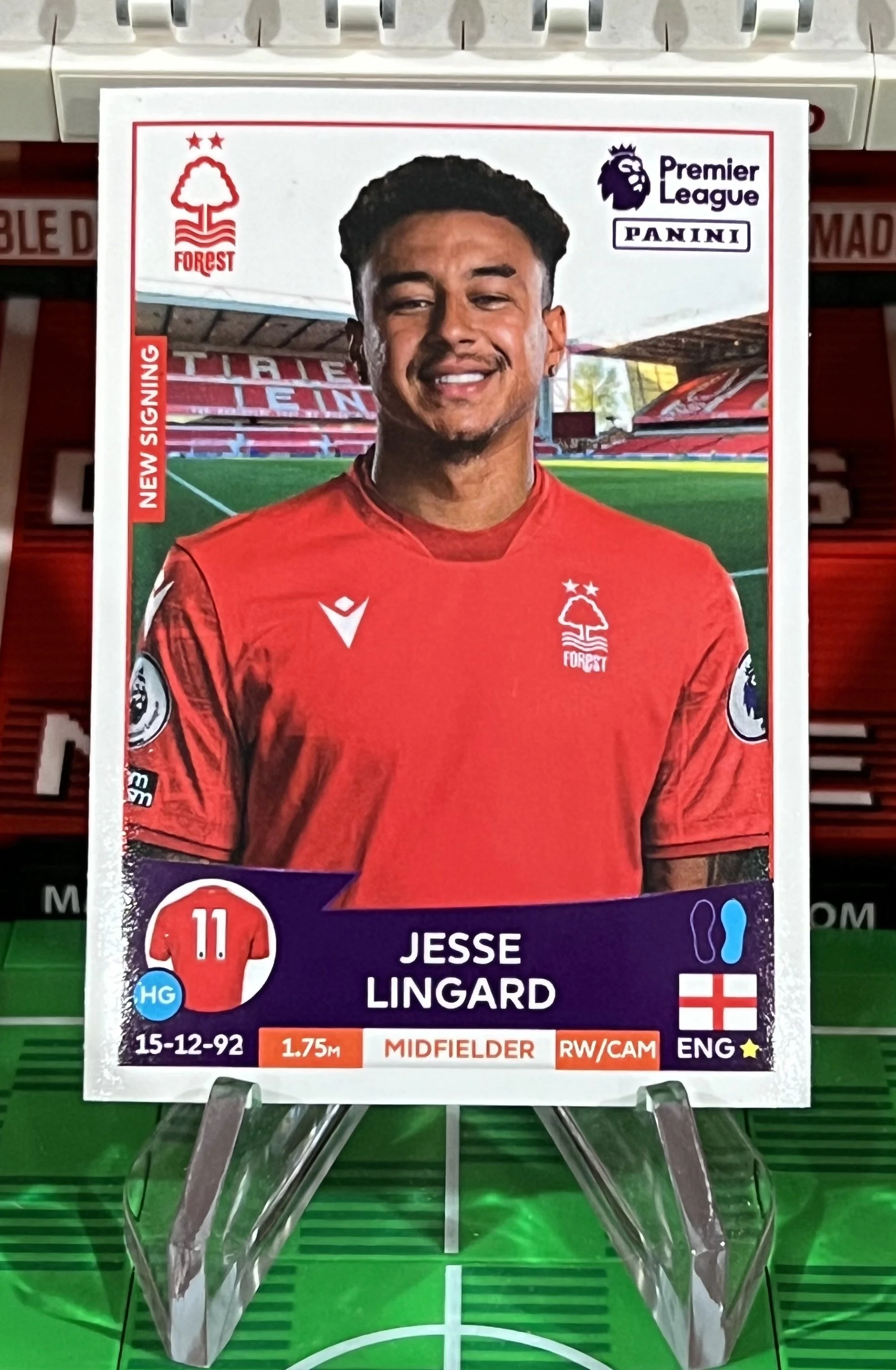 jesse lingard 2023 panini sticker