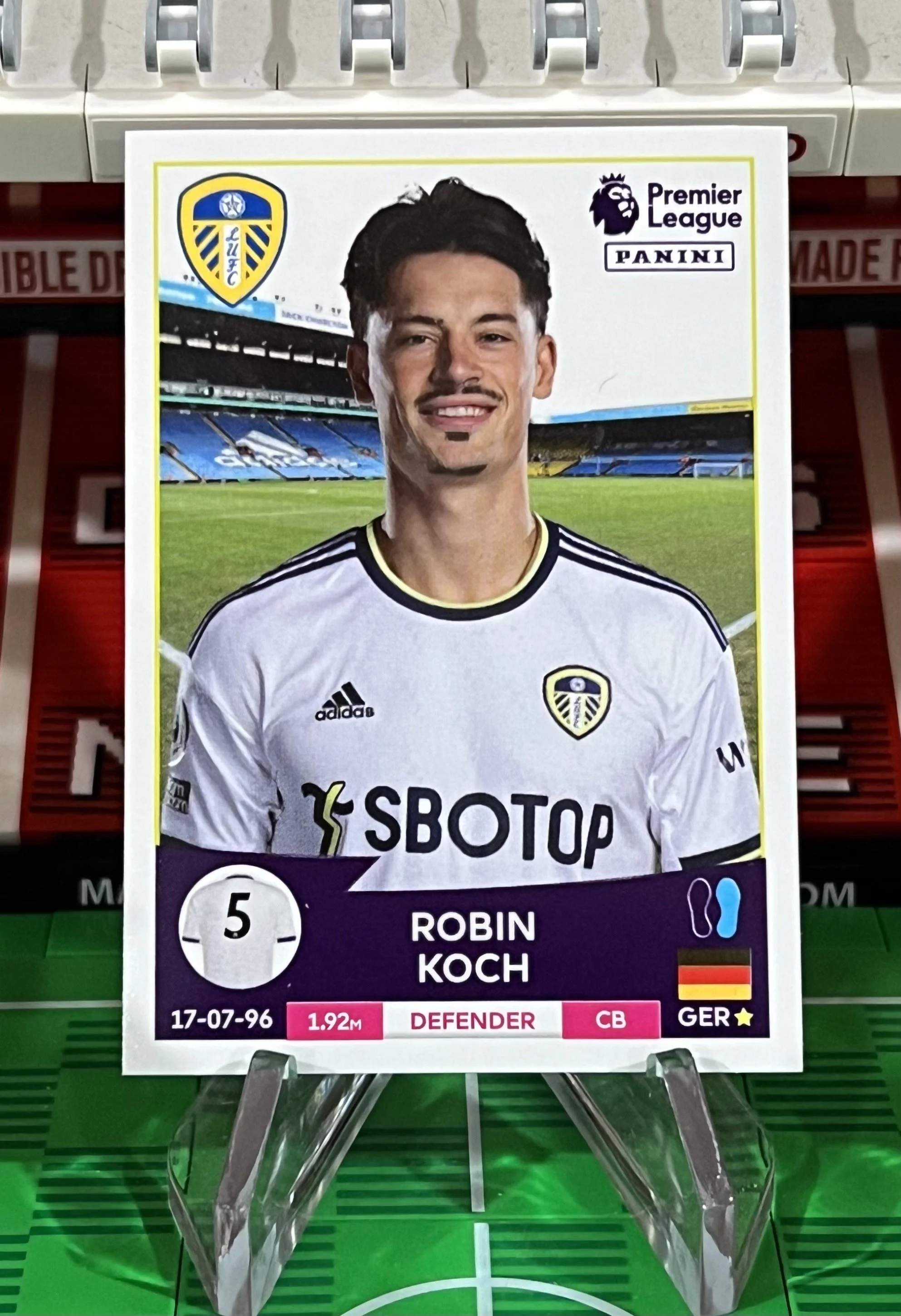 robin koch 2023 panini sticker