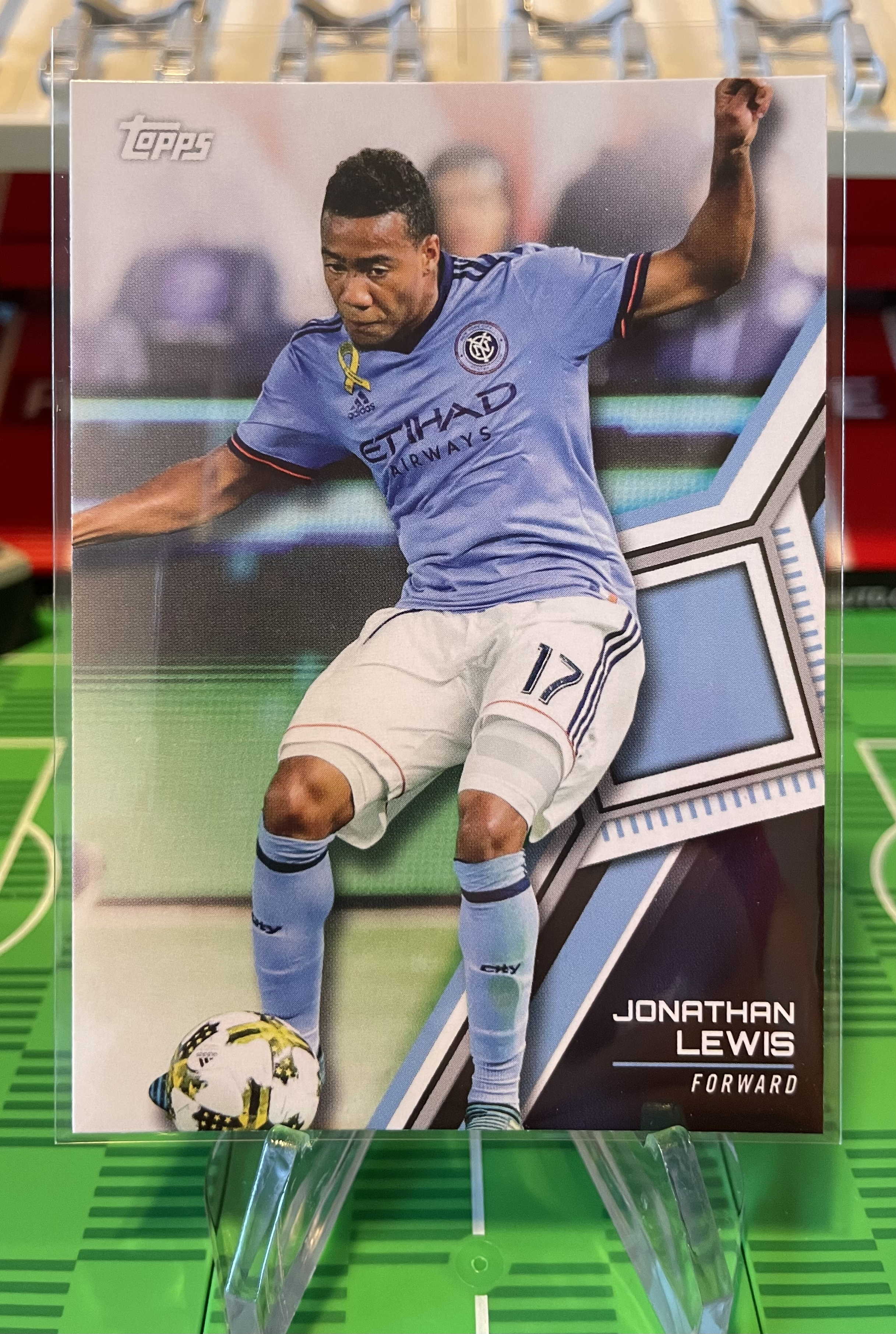 jonathan lewis topps 2018 base card