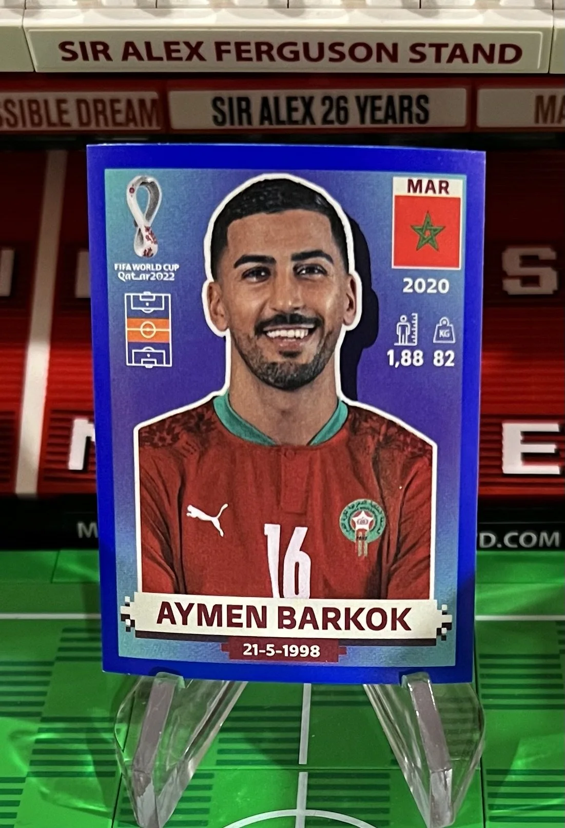 aymen barkok world cup qatar panini sticker