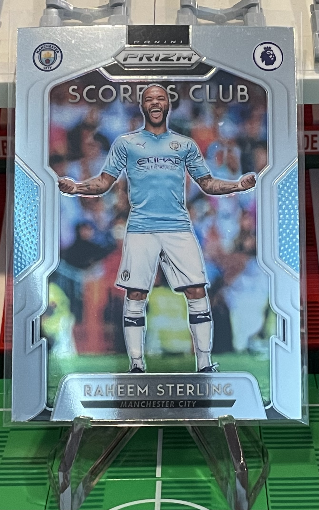 raheem sterling scoreres club panini card