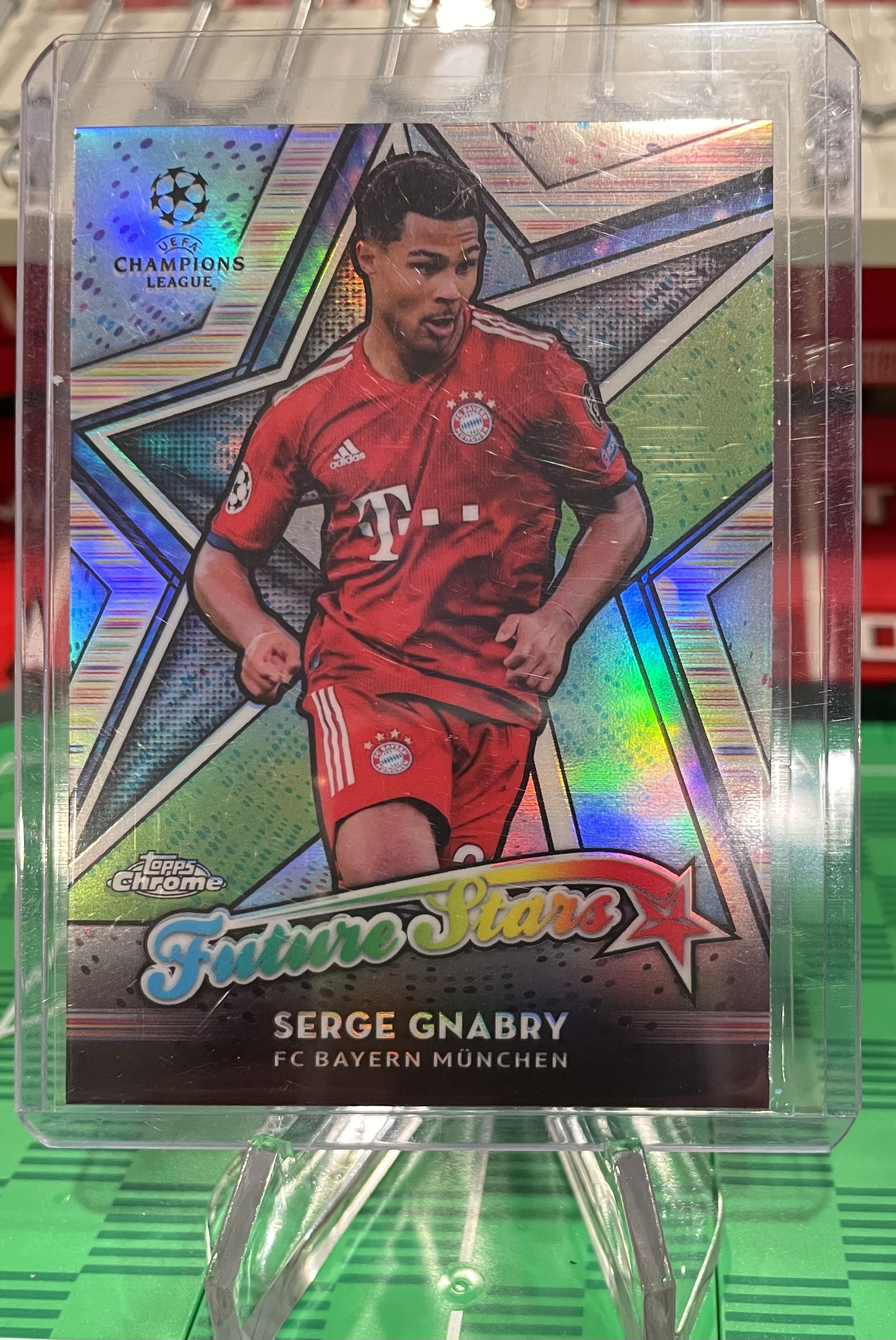serge gnabry future stars rookie card