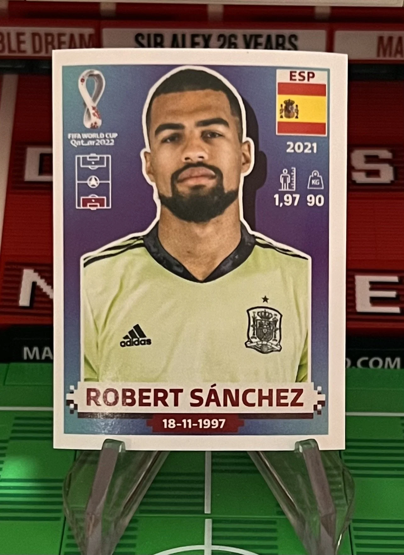 robert sanchez world cup qatar panini sticker