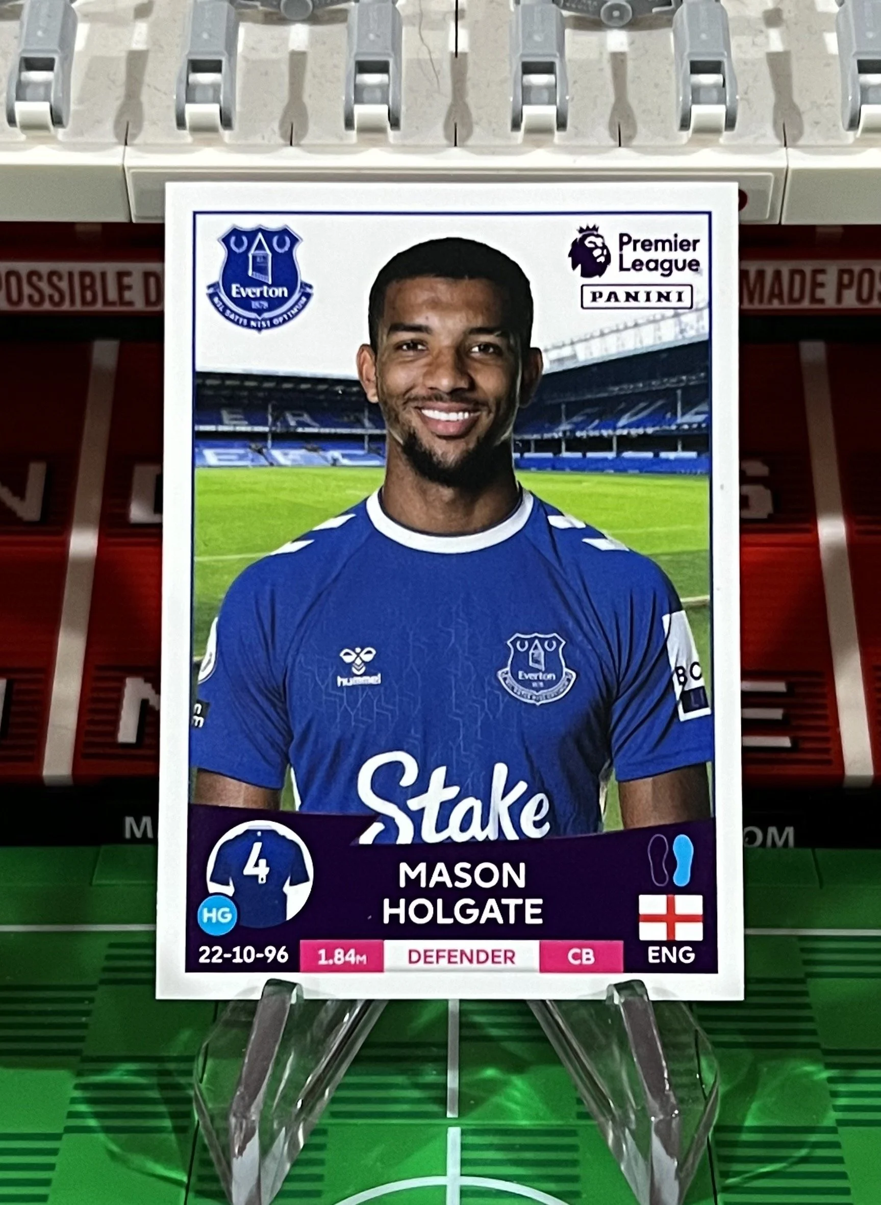 mason holgate 2023 panini sticker