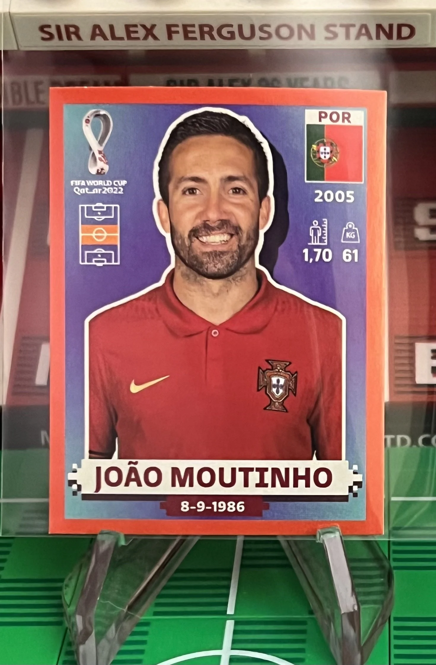 joao moutinho world cup qatar panini sticker