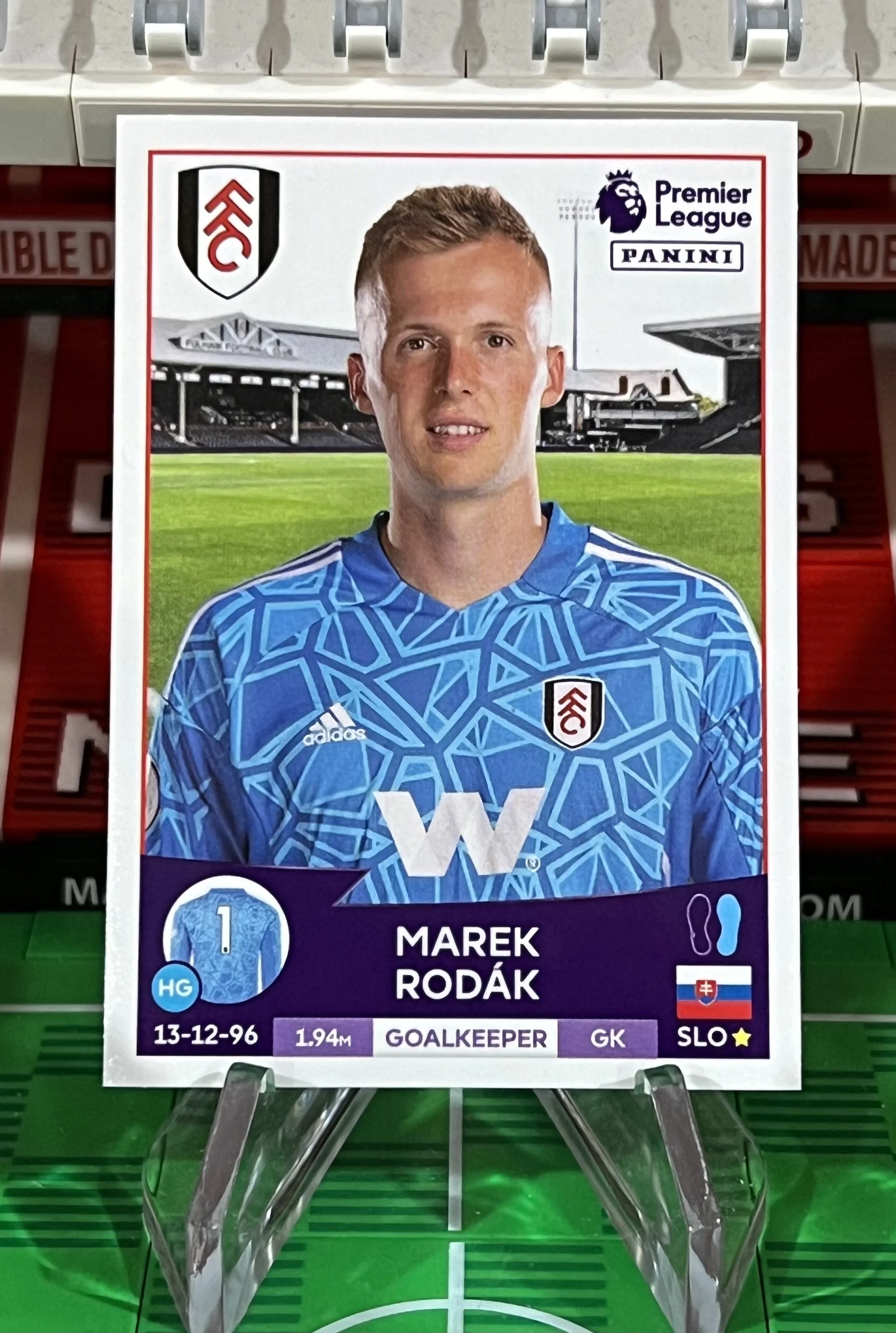 marek rodak 2023 panini sticker