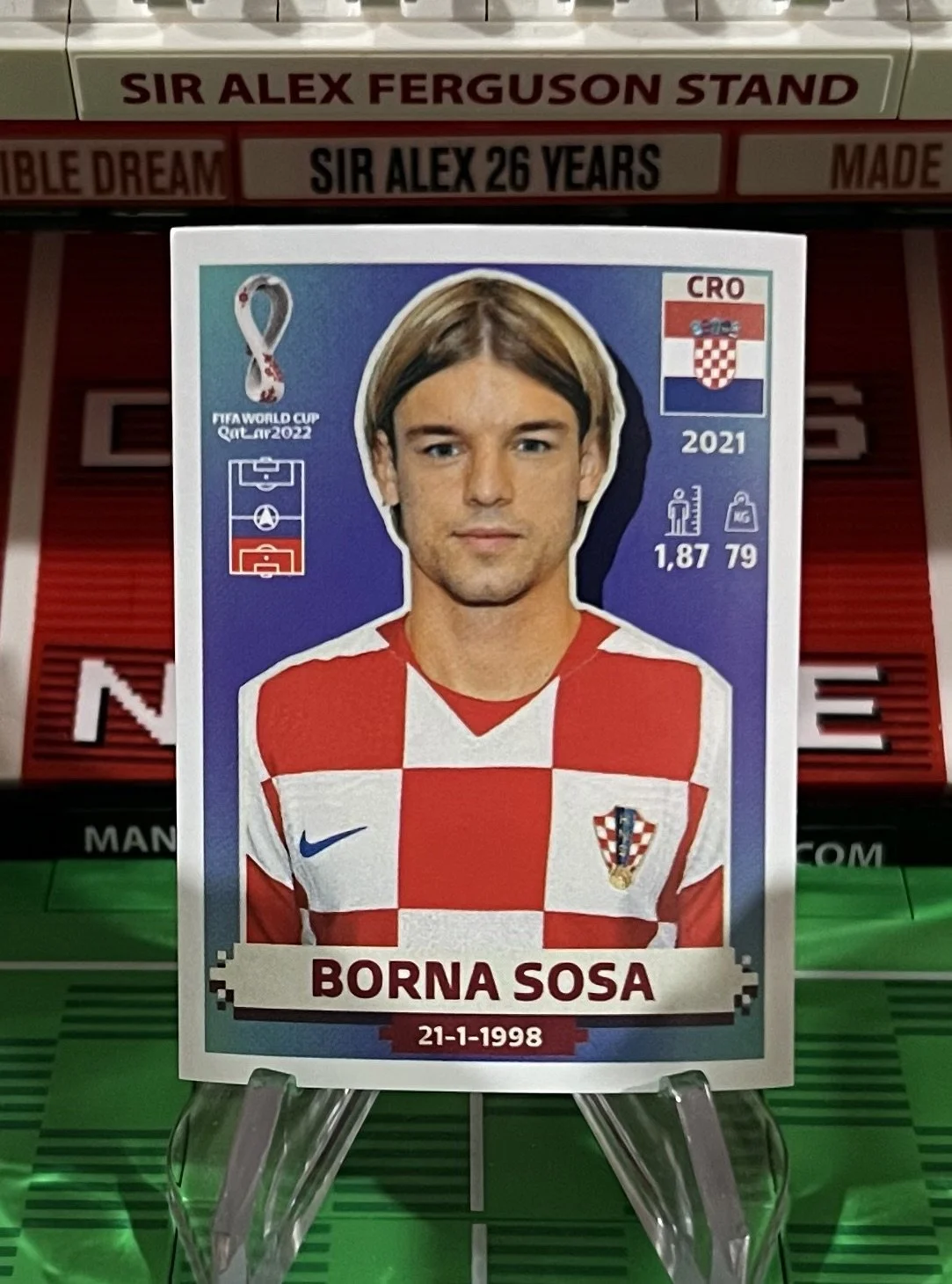 borna sosa world cup qatar panini sticker