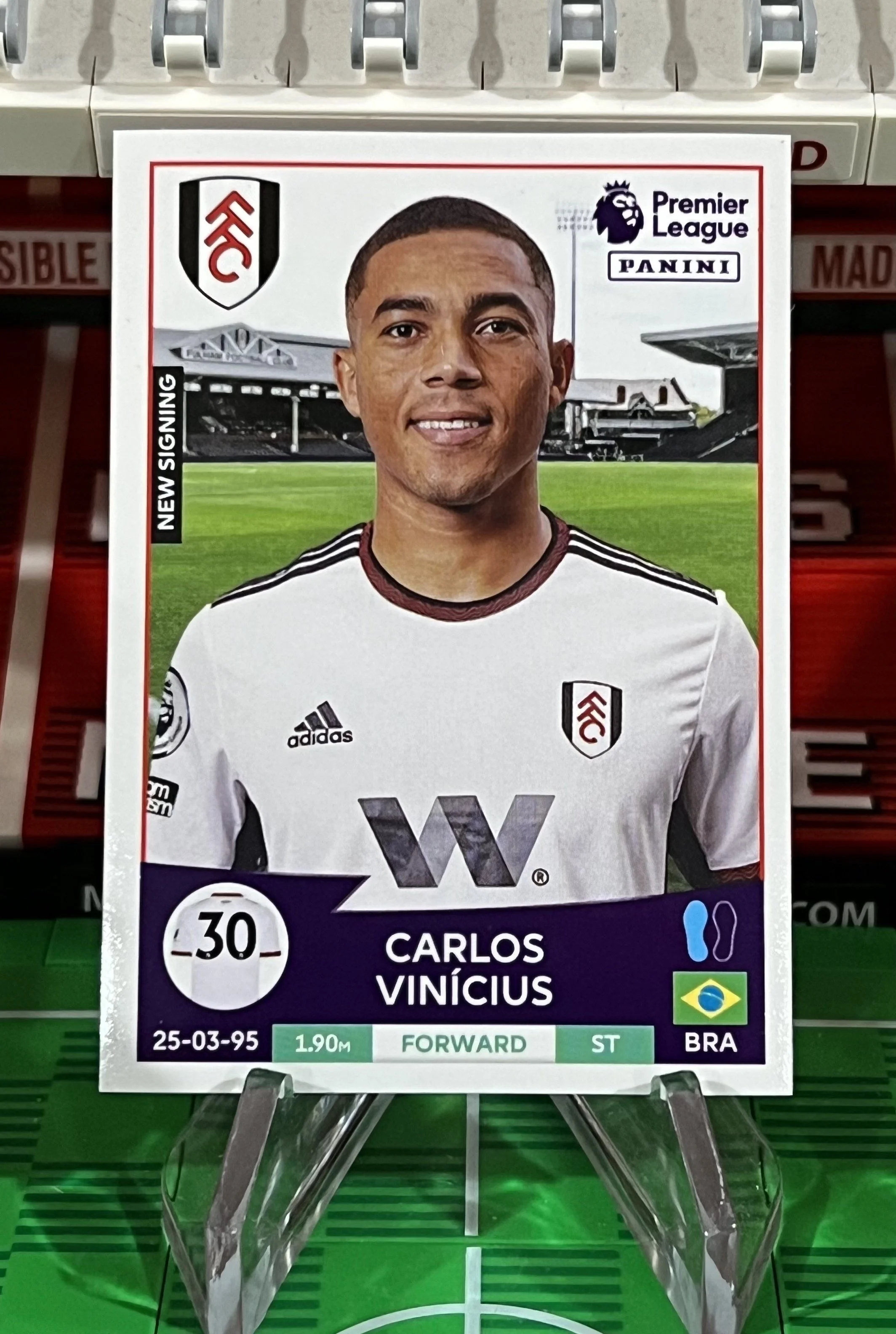 carlos vinicius 2023 paninii sticker