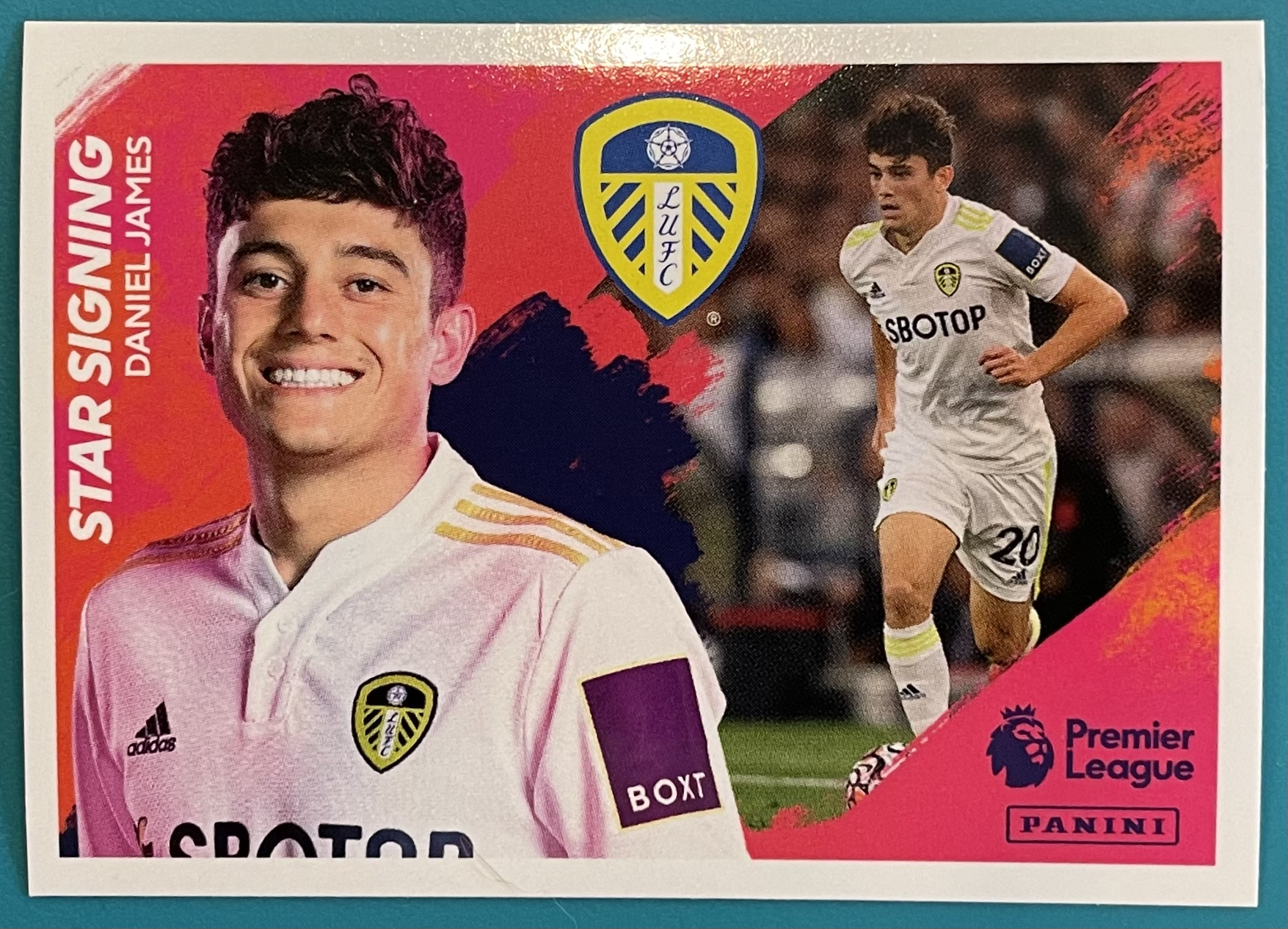 daniel james star signing 2022 panini sticker